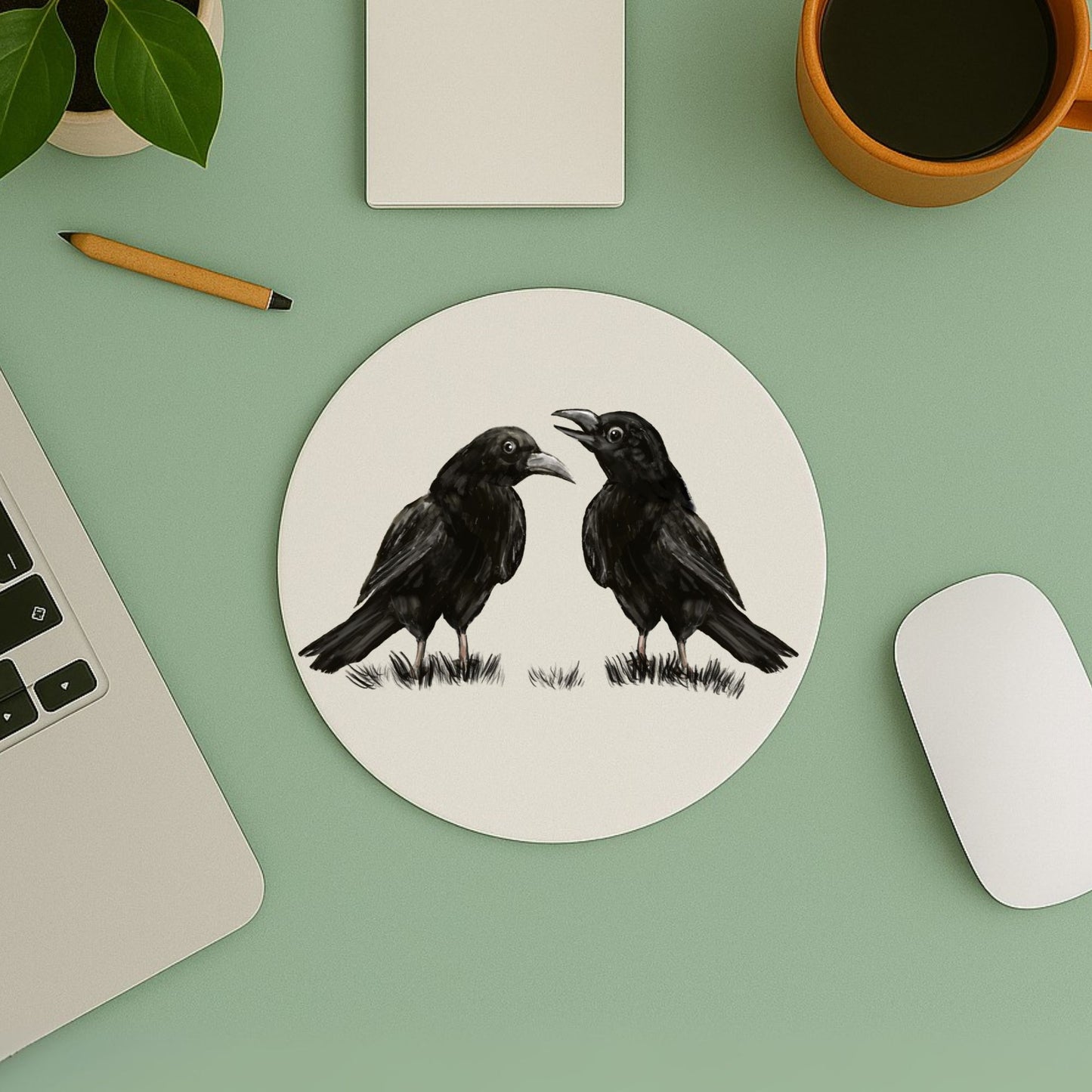 Crow Mousepad