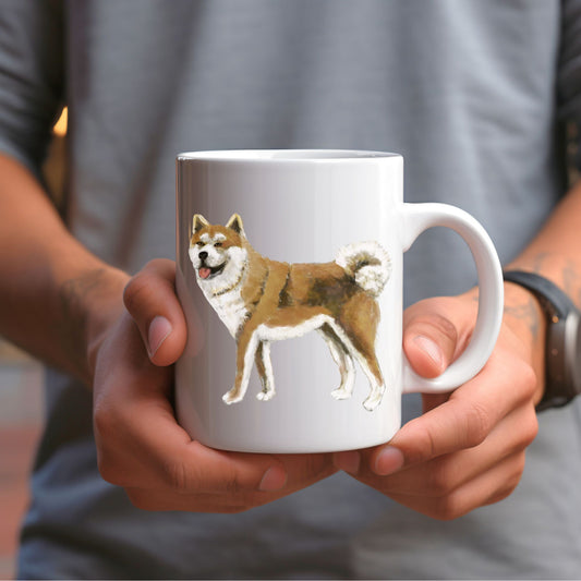 Akita Dog Mug - MerikaArt