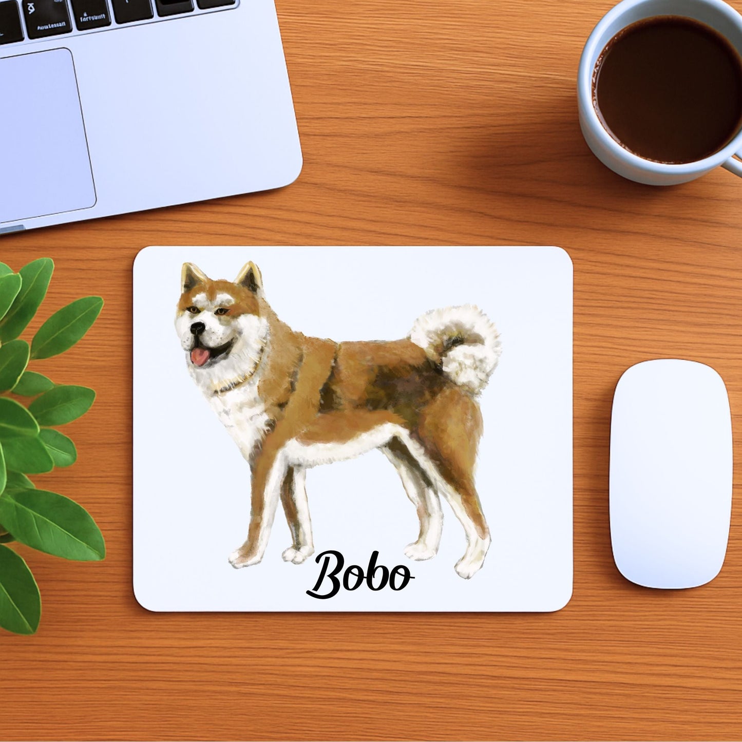 Akita Inu Mousepad - MerikaArt