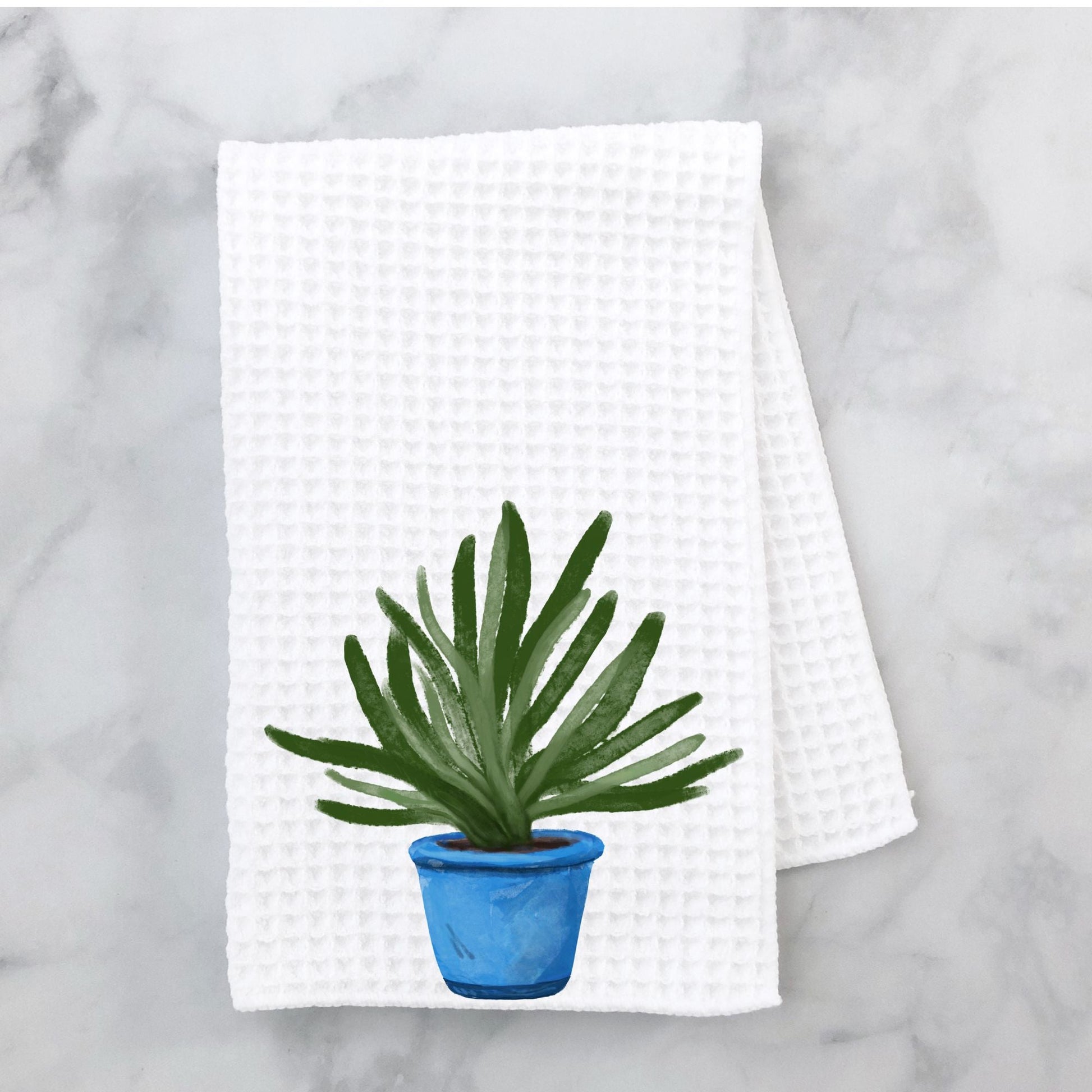 Aloe Vera Kitchen Towel - MerikaArt