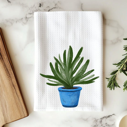 Aloe Vera Kitchen Towel - MerikaArt