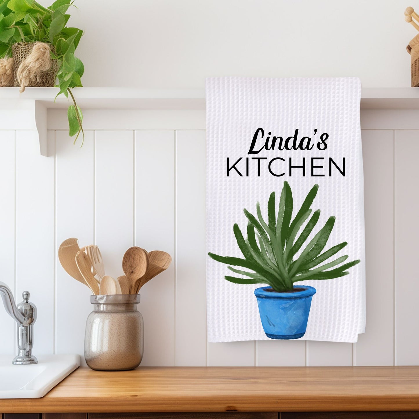Aloe Vera Kitchen Towel - MerikaArt