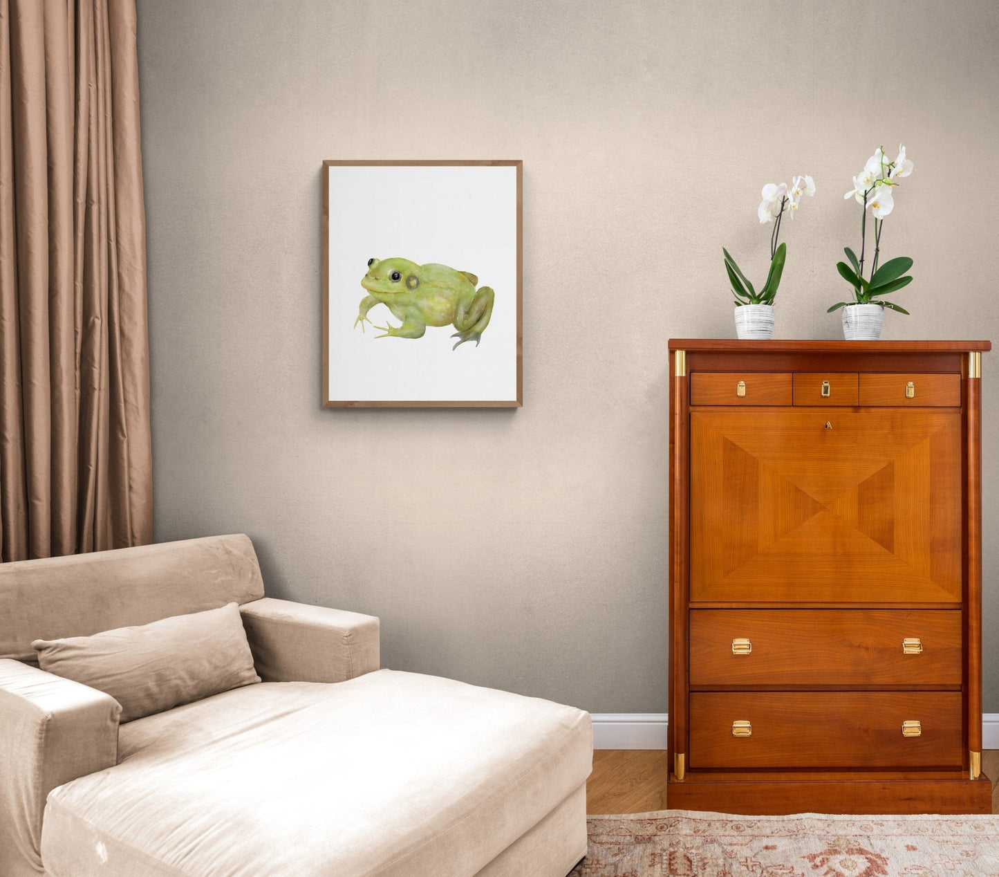American Bullfrog Print - MerikaArt