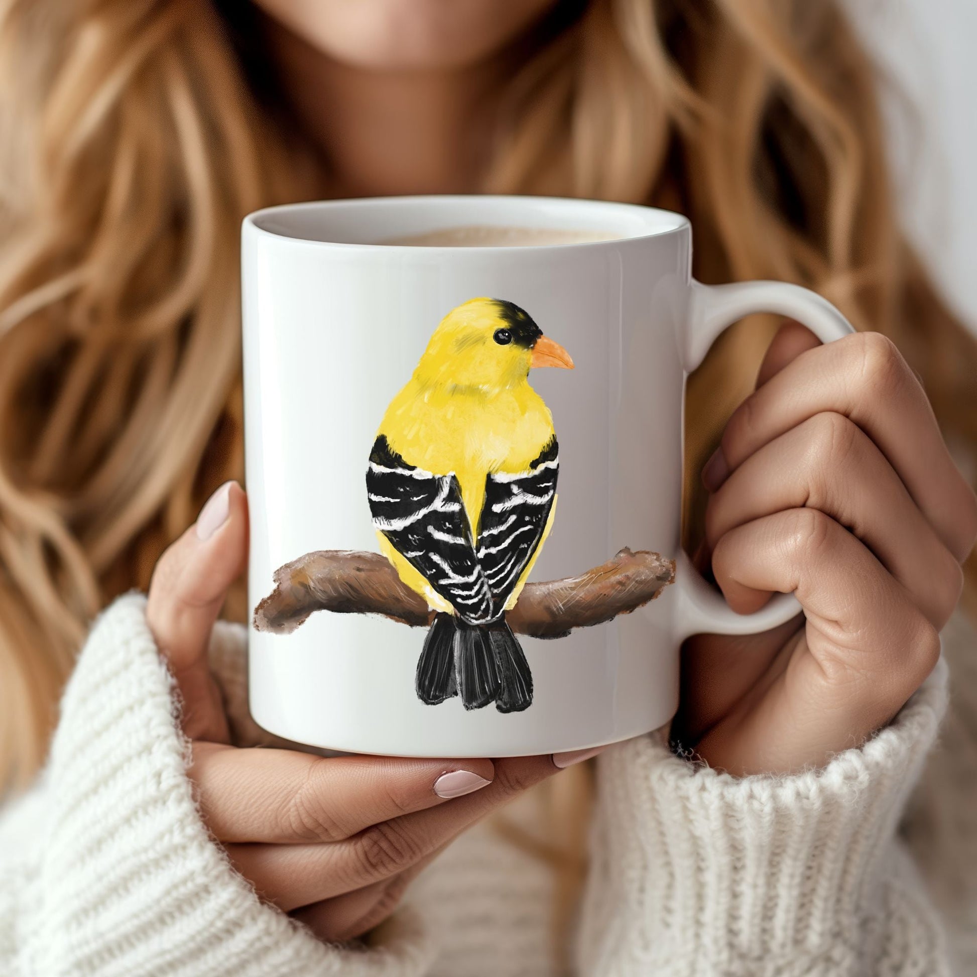 American Goldfinch Mug - MerikaArt
