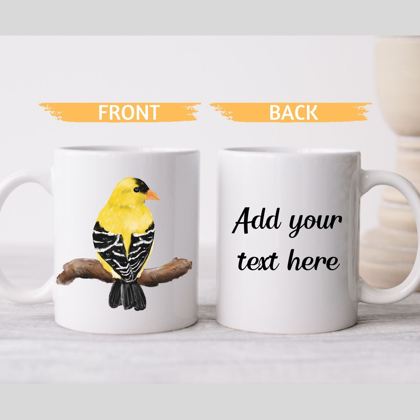 American Goldfinch Mug - MerikaArt