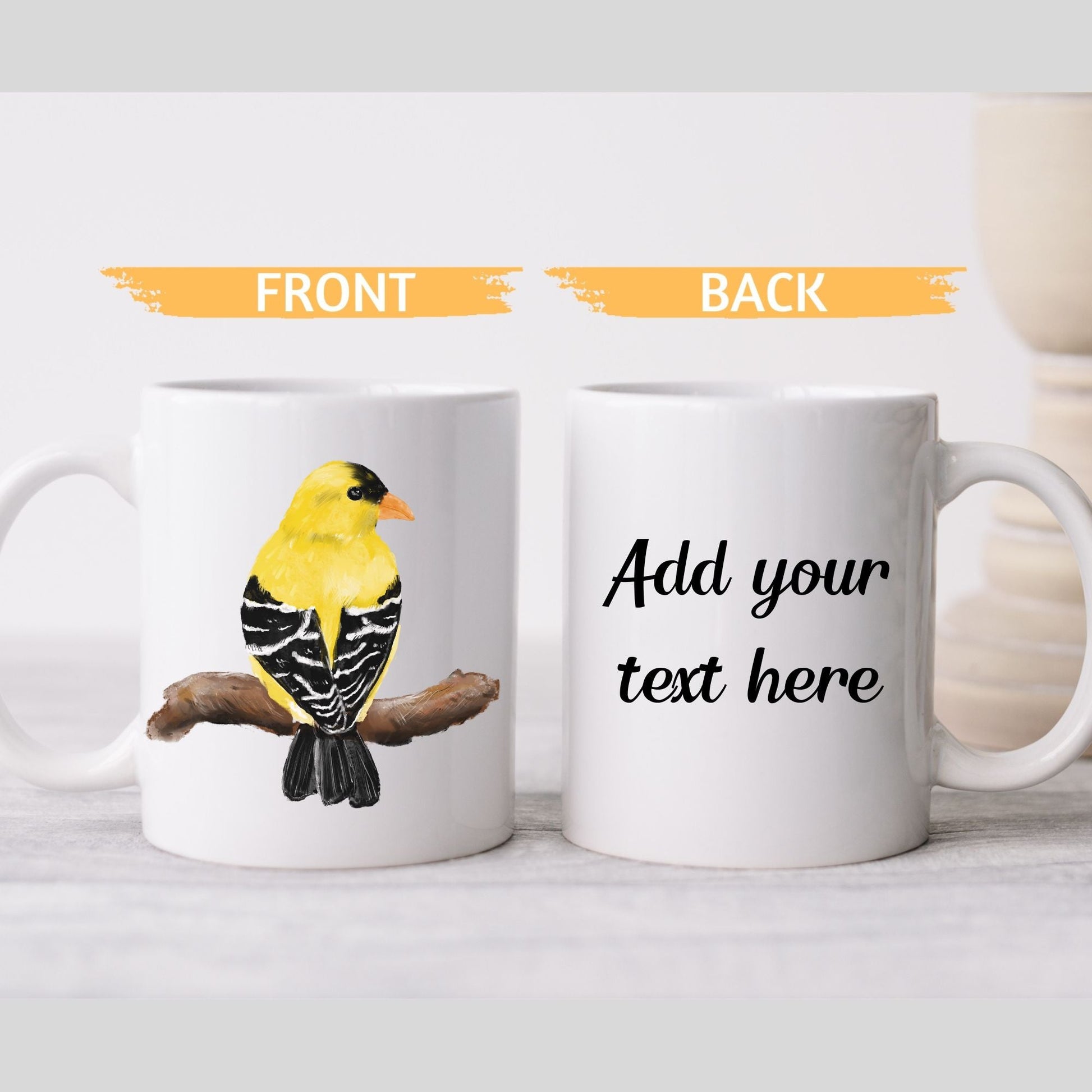 American Goldfinch Mug - MerikaArt