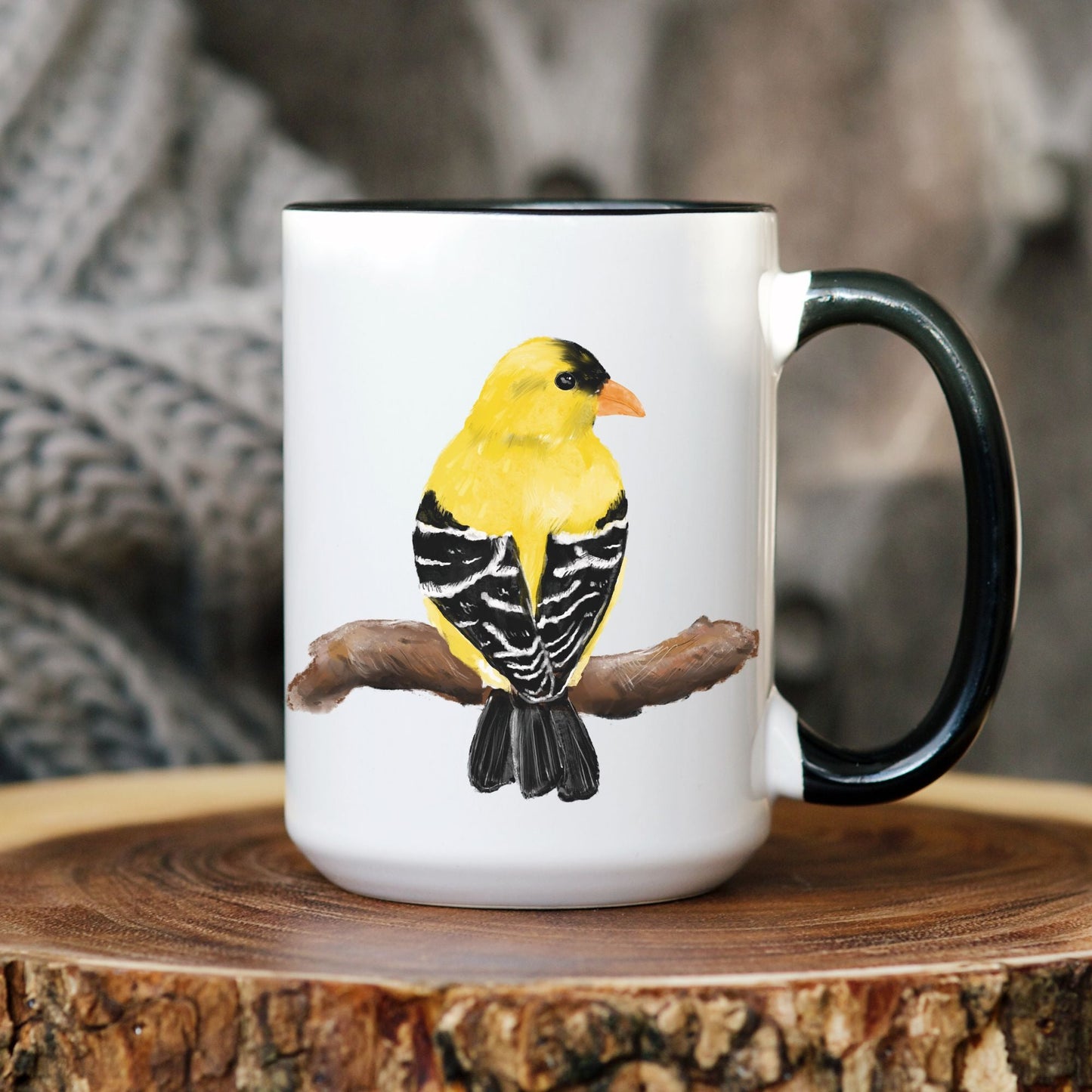 American Goldfinch Mug - MerikaArt