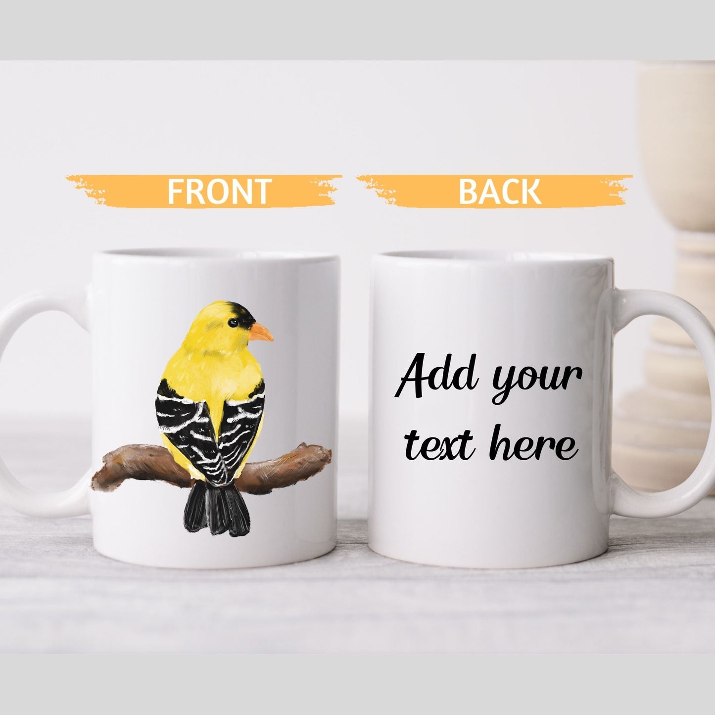 American Goldfinch Mug - MerikaArt
