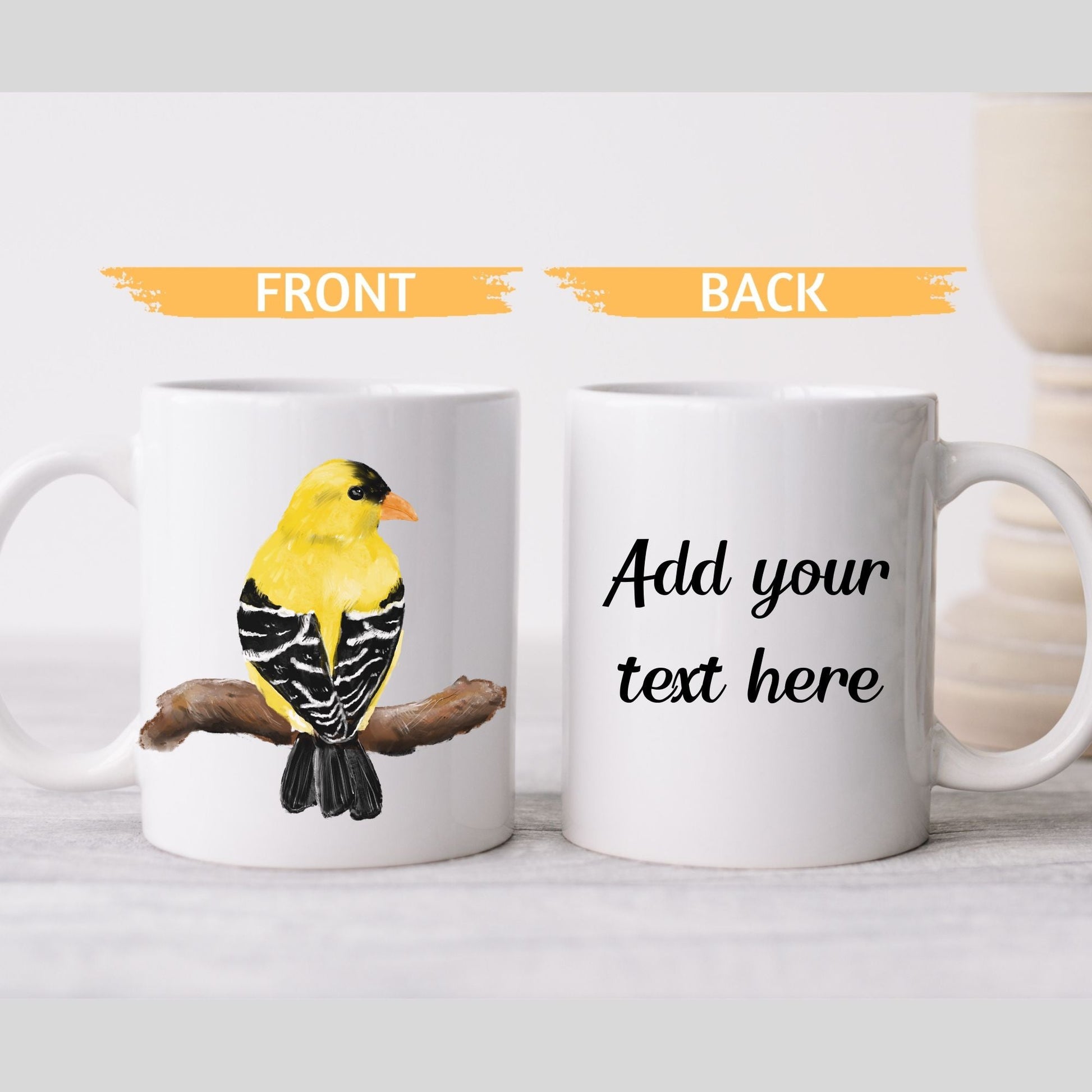 American Goldfinch Mug - MerikaArt