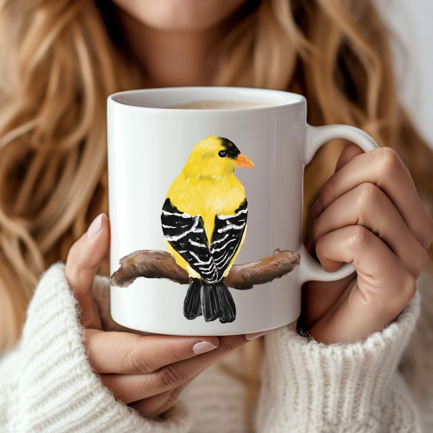 American Goldfinch Mug - MerikaArt