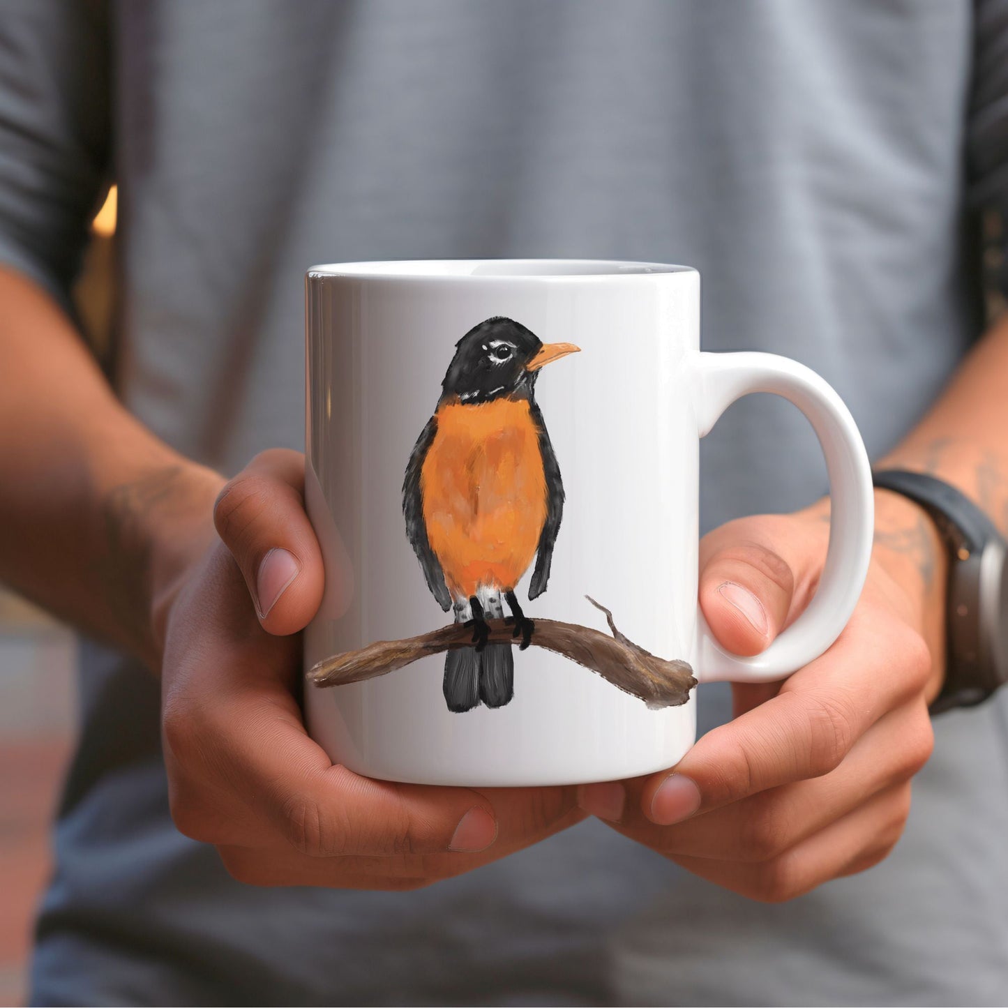 American Robin Mug - MerikaArt