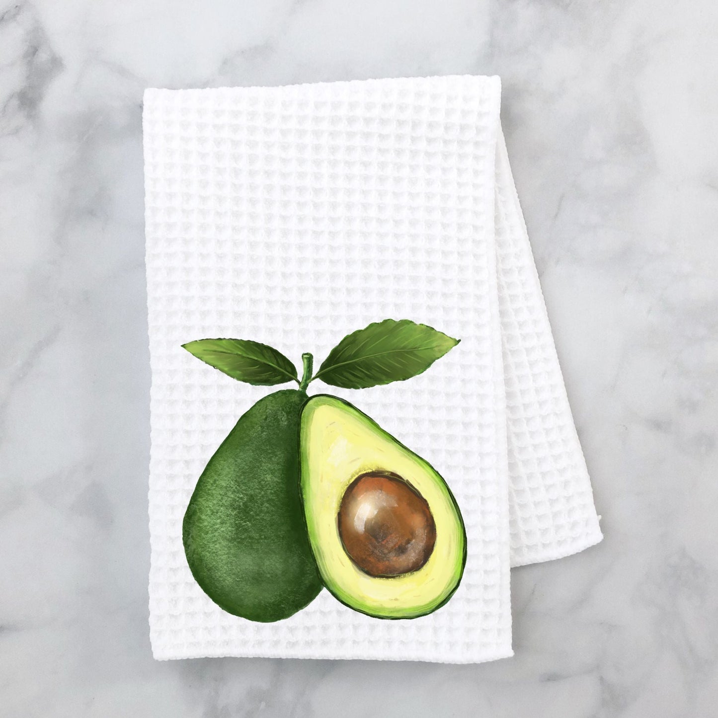 Avocado Kitchen Towel - MerikaArt