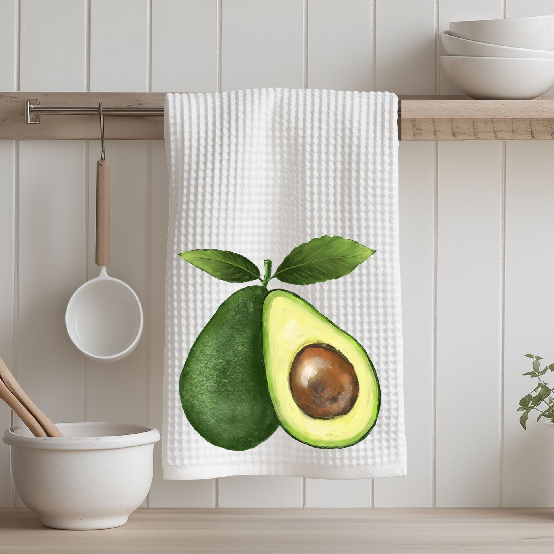 Avocado Kitchen Towel - MerikaArt