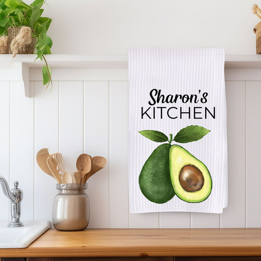 Avocado Kitchen Towel - MerikaArt