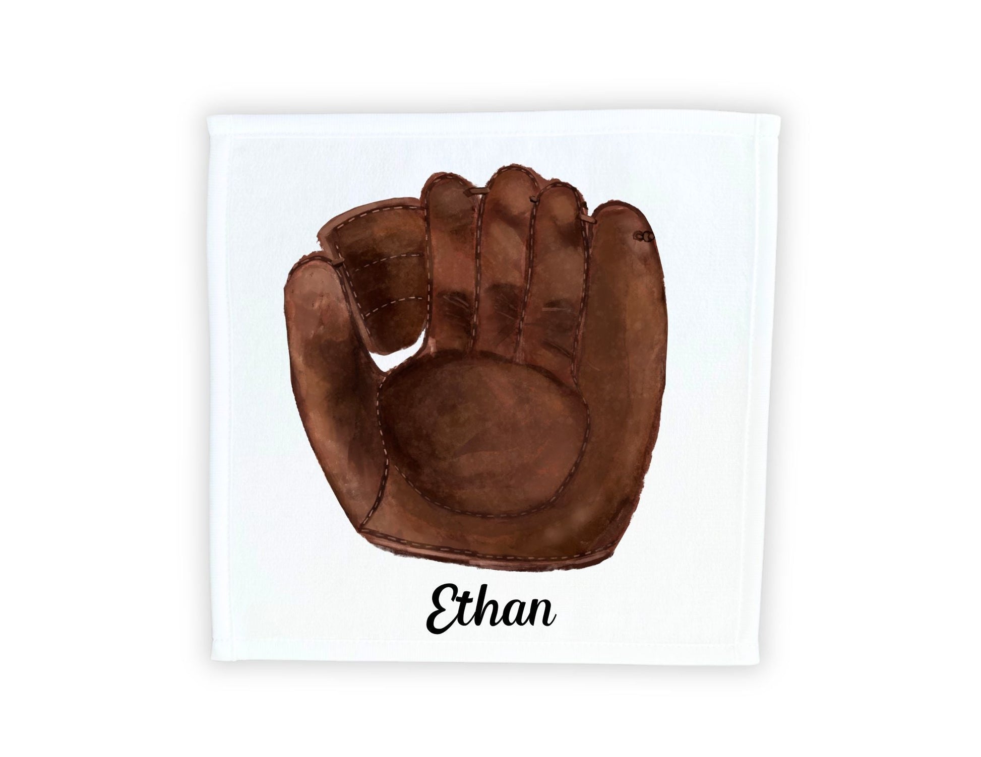 Baseball Glove Washcloth - MerikaArt