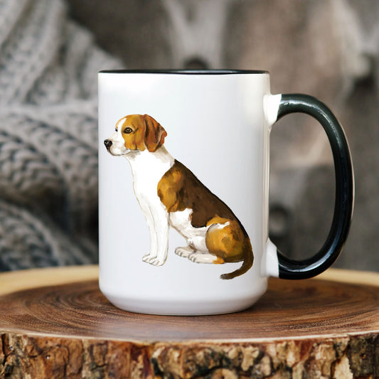Beagle Dog Mug - MerikaArt