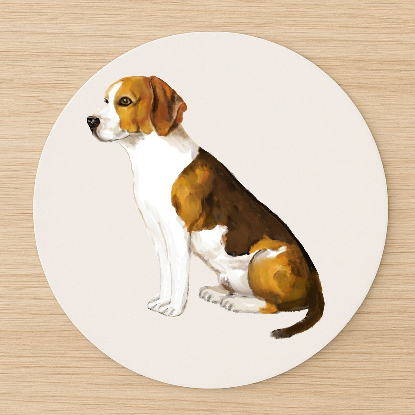 Beagle Mousepad - MerikaArt