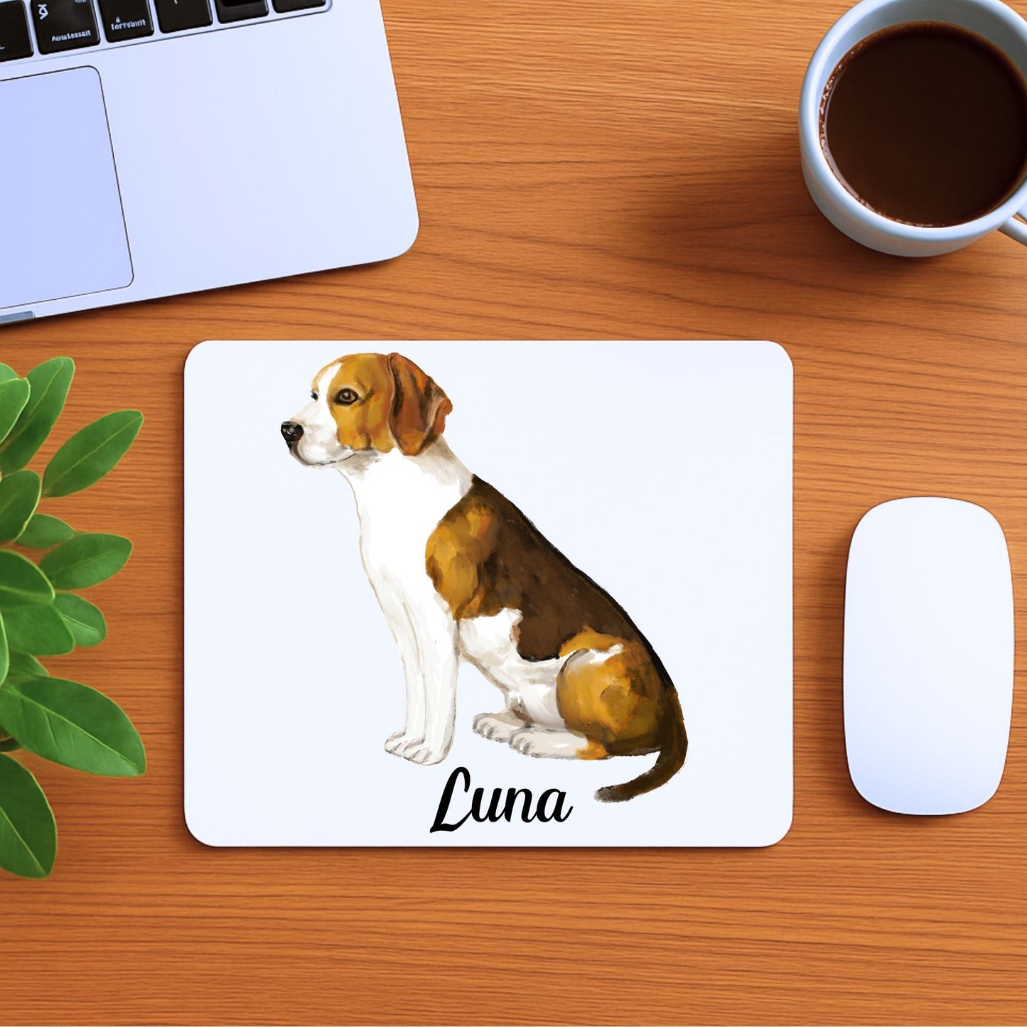 Beagle Mousepad - MerikaArt