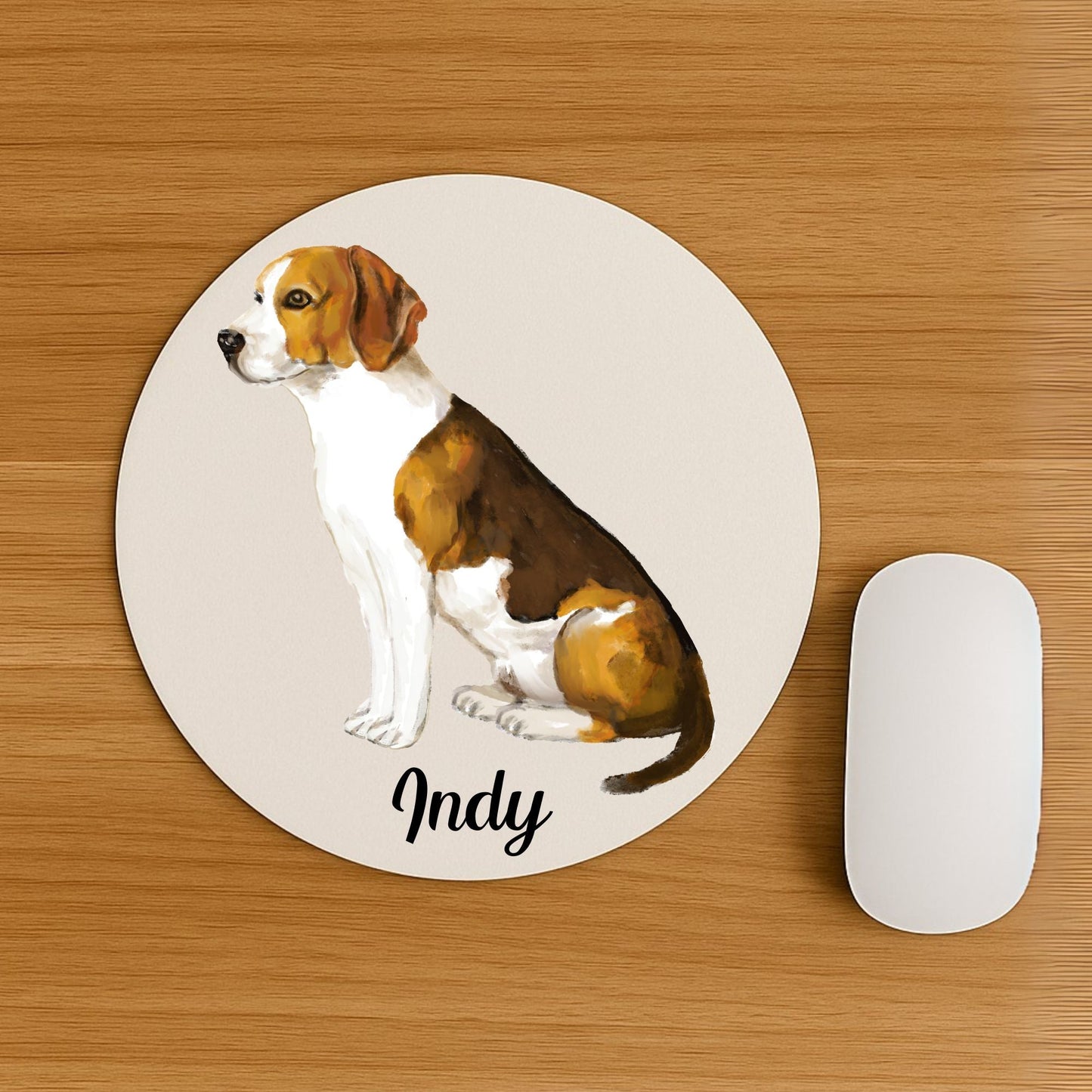 Beagle Mousepad - MerikaArt