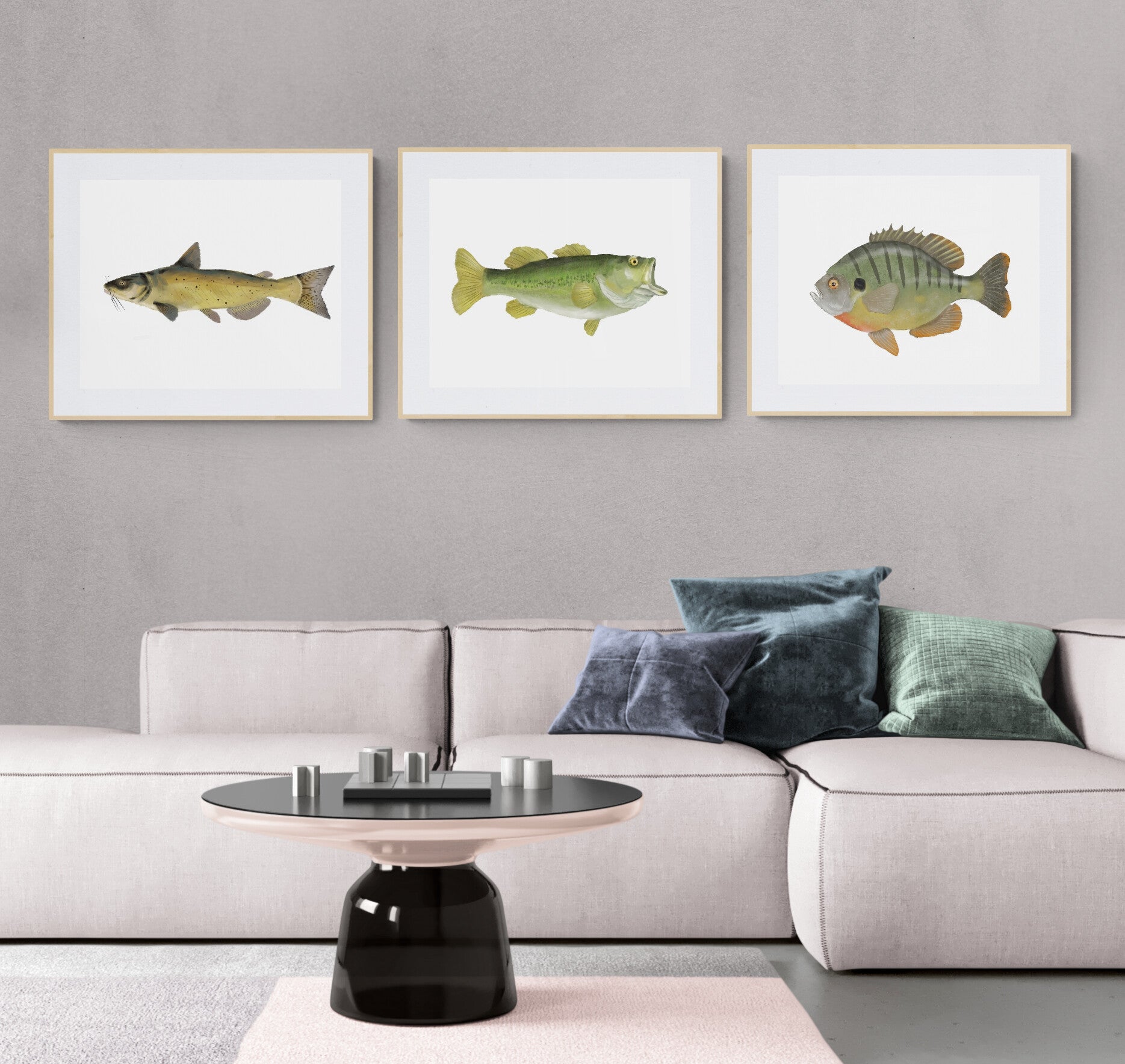 Bluegill Fish Print - MerikaArt