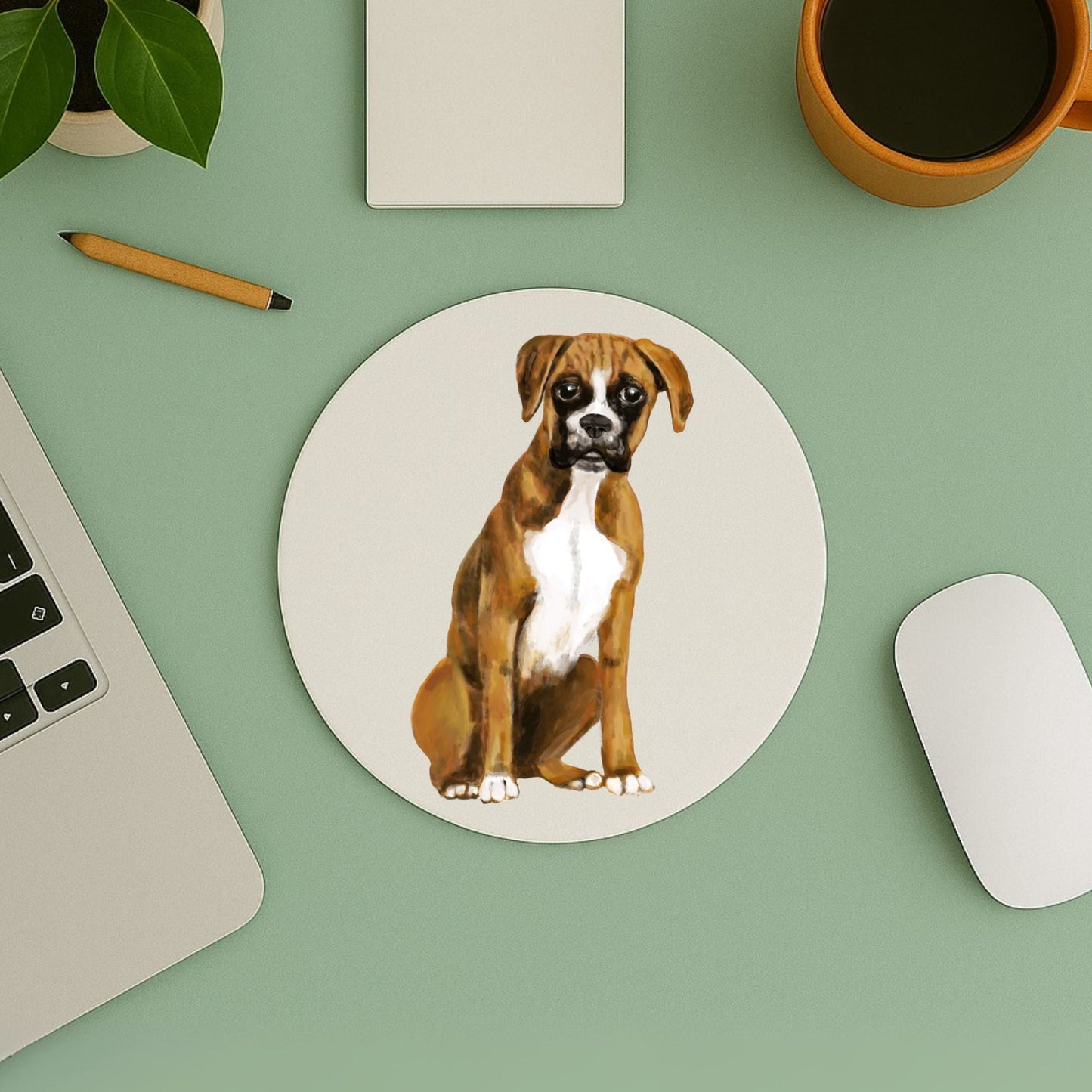 Boxer Mousepad - MerikaArt