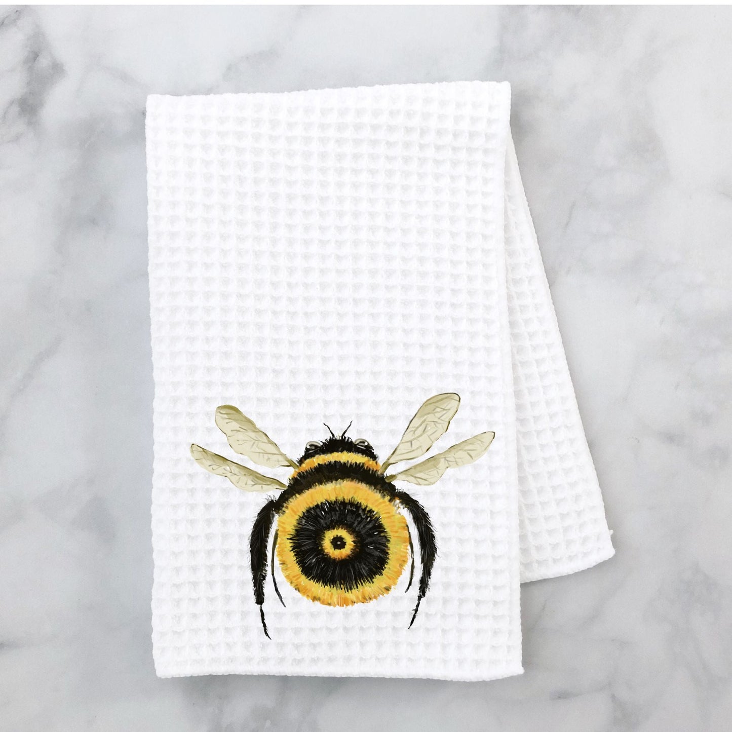 Bumblebee Kitchen Towel - MerikaArt