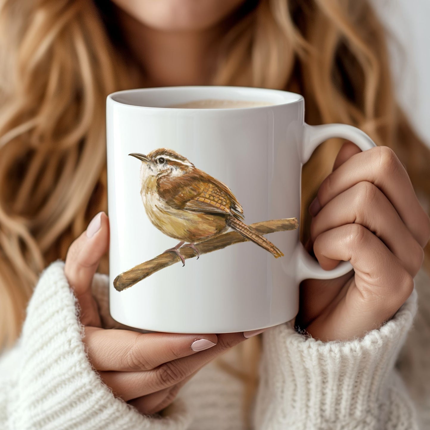 Carolina Wren Mug - MerikaArt