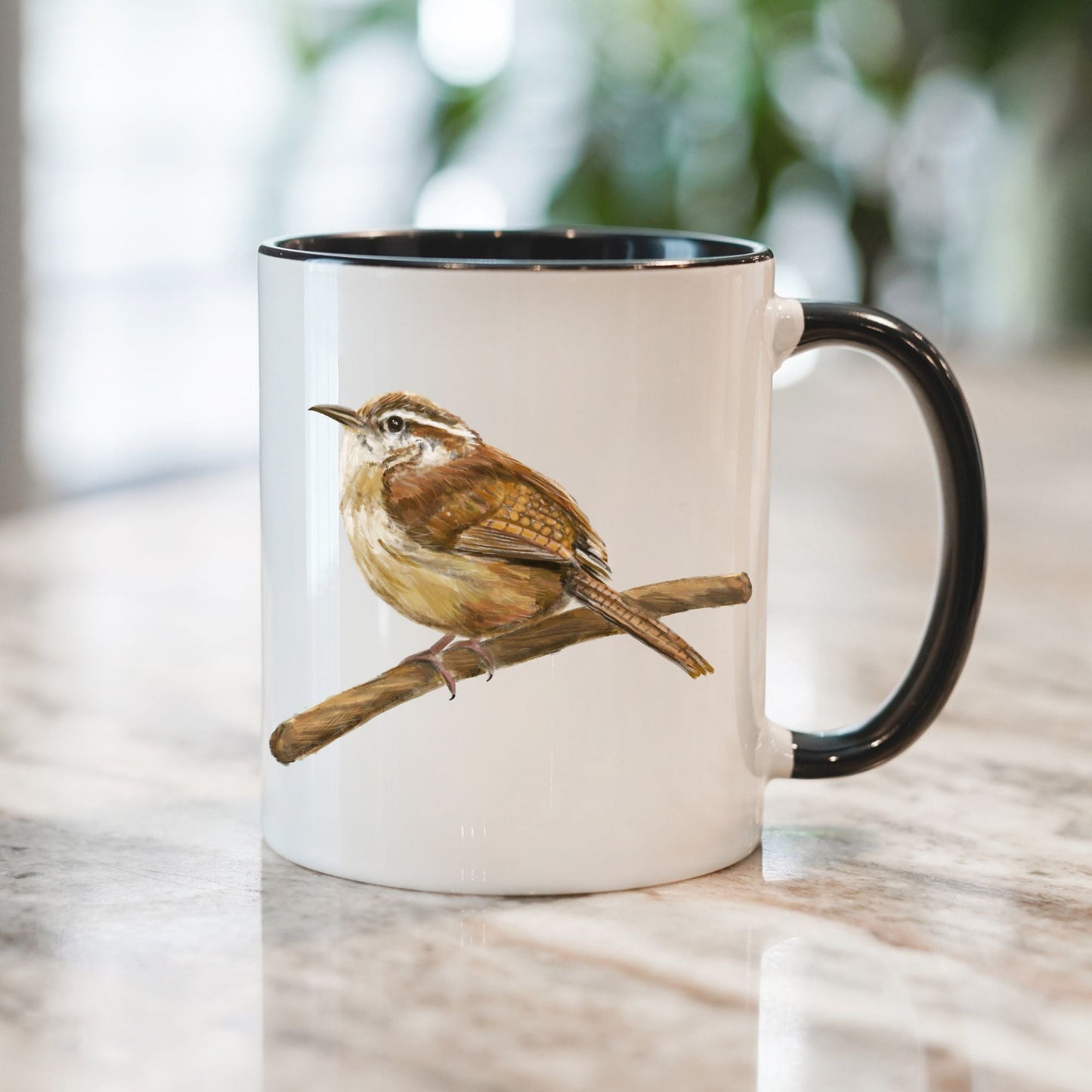 Carolina Wren Mug - MerikaArt