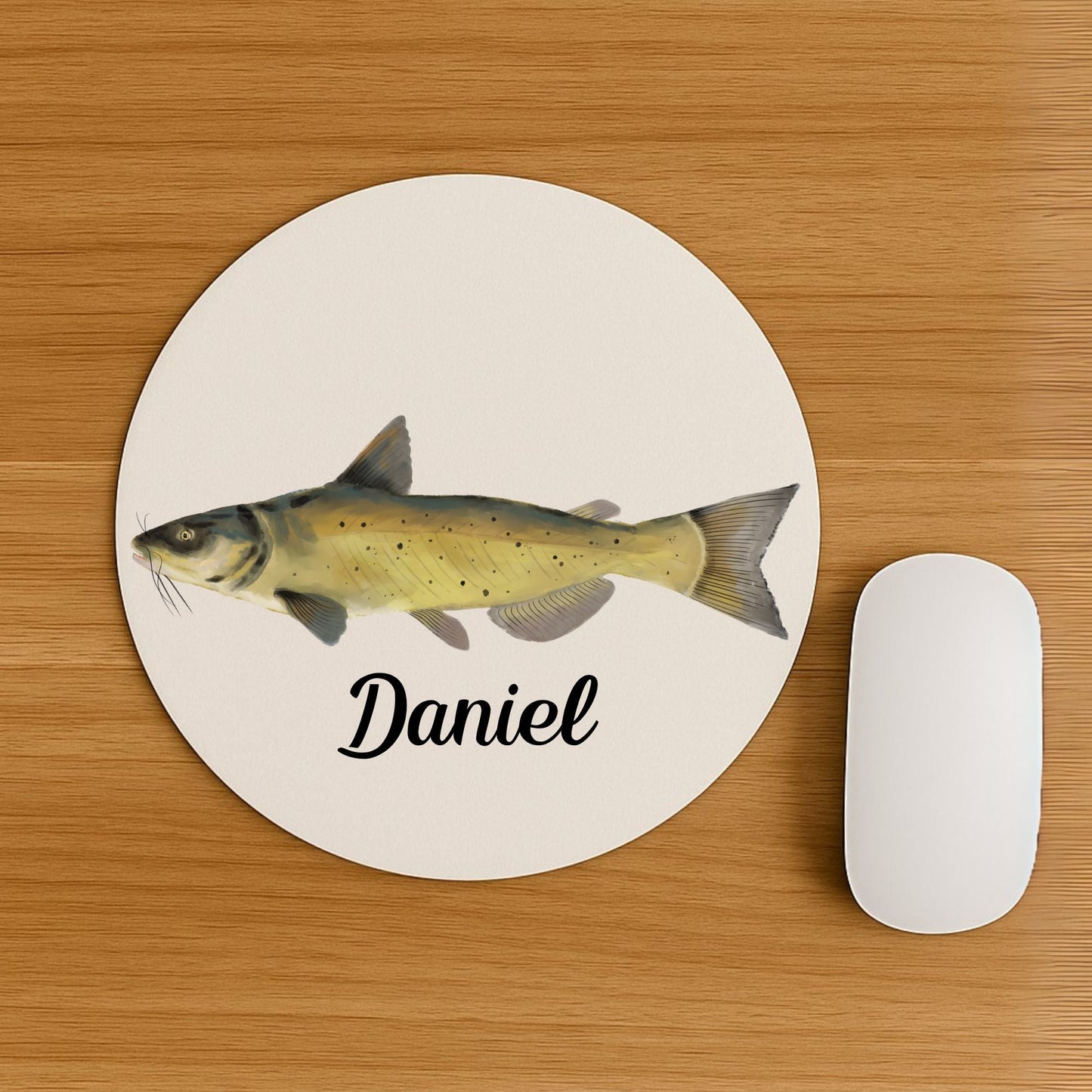 Catfish Mousepad - MerikaArt