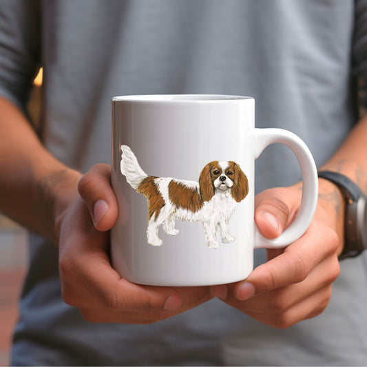 Cavalier King Charles Spaniel Mug - MerikaArt