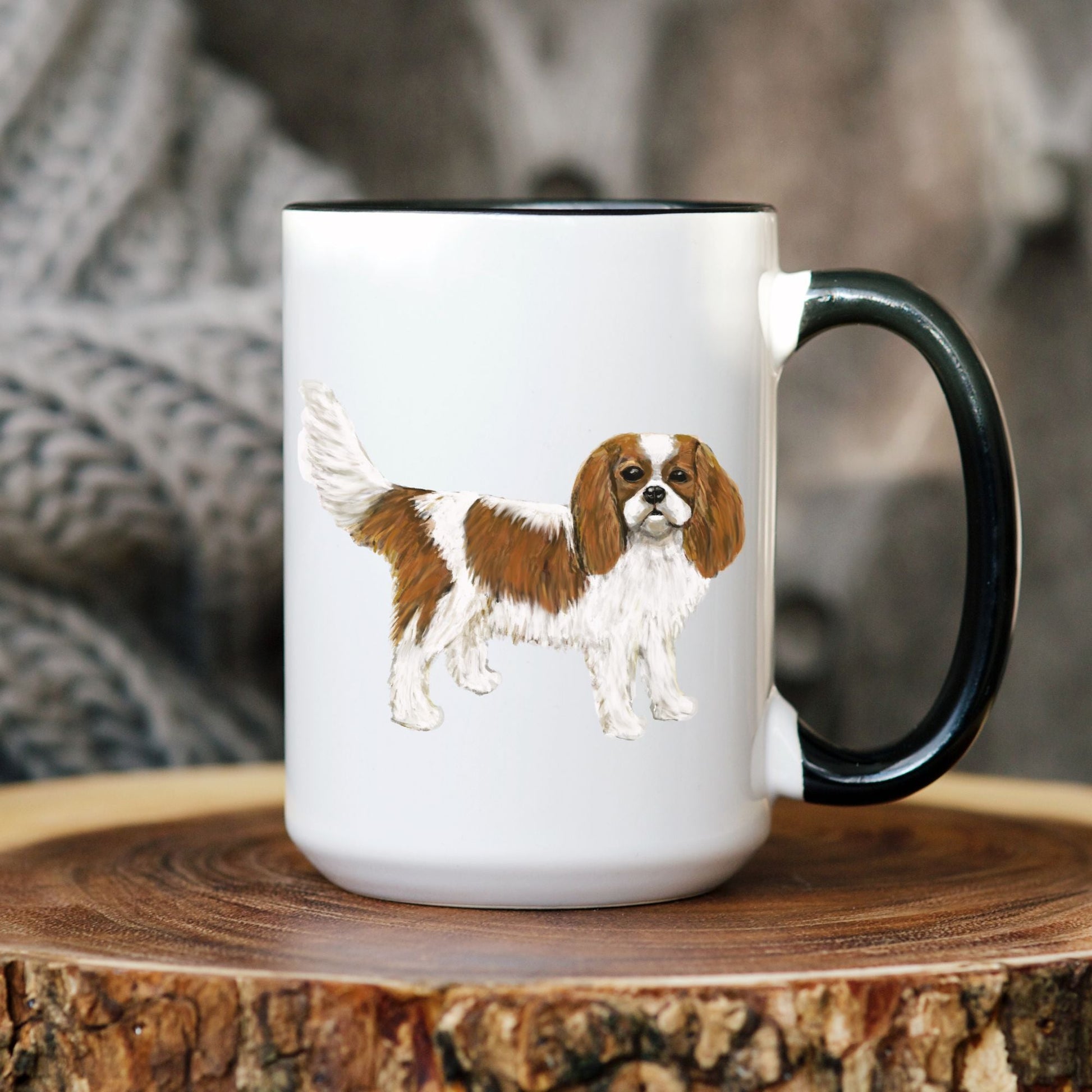 Cavalier King Charles Spaniel Mug - MerikaArt