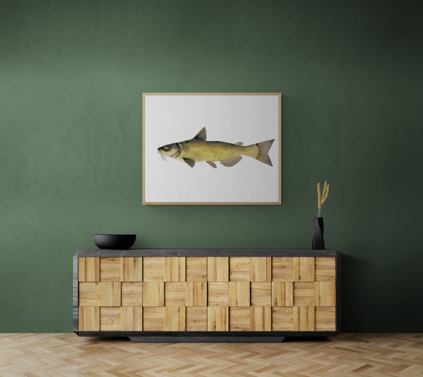 Channel Catfish Print - MerikaArt