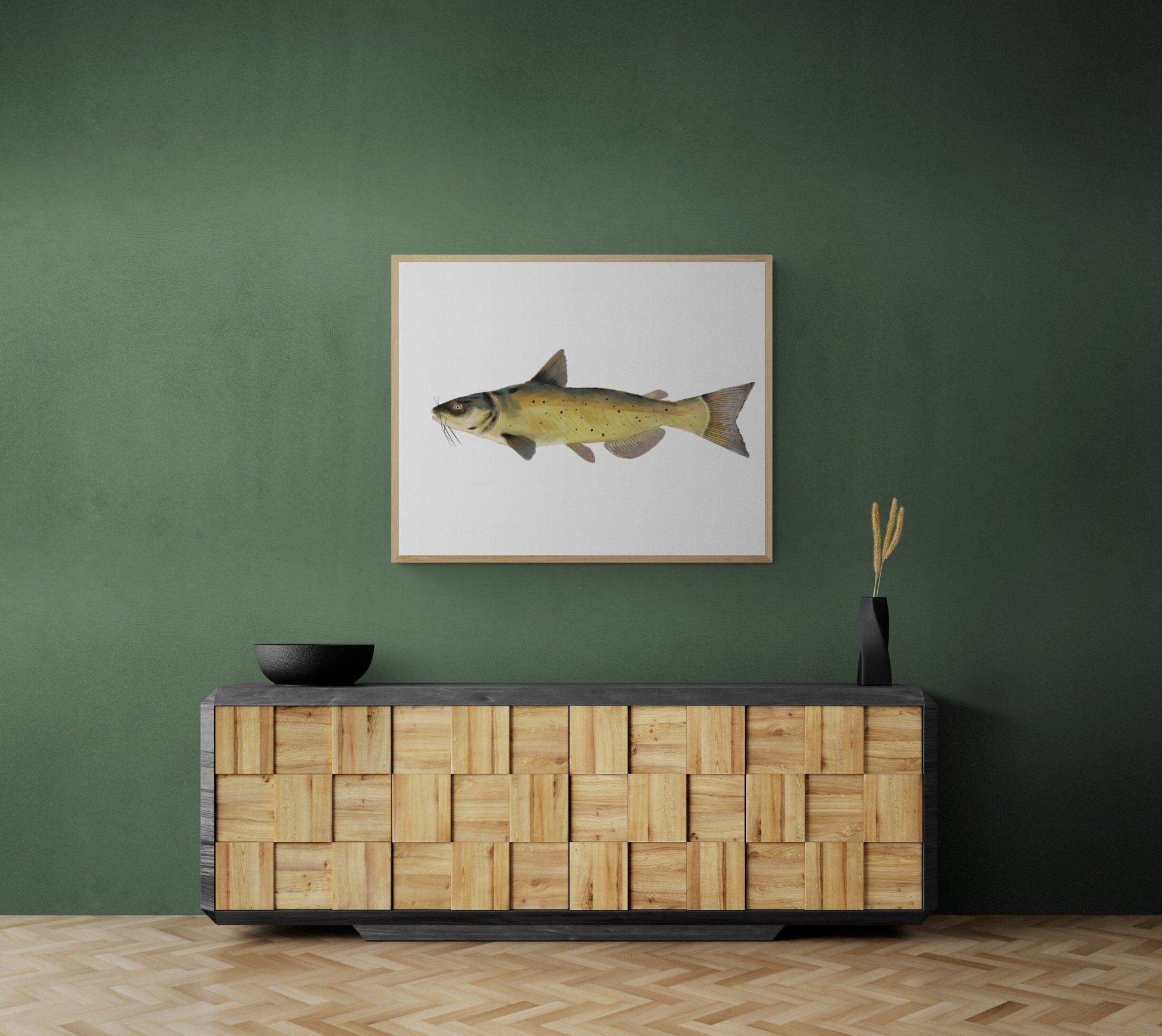 Channel Catfish Print - MerikaArt