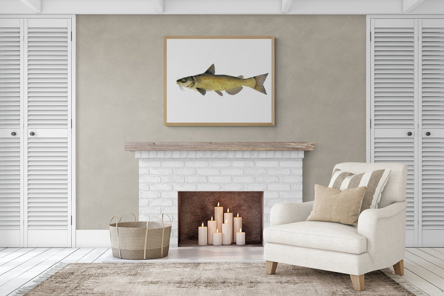 Channel Catfish Print - MerikaArt