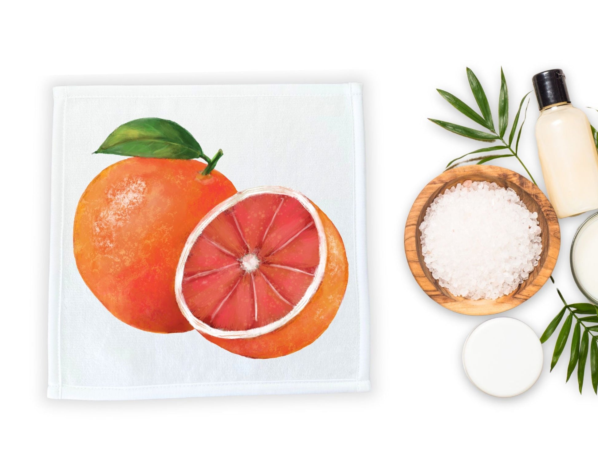 Citrus Bliss Washcloth - MerikaArt