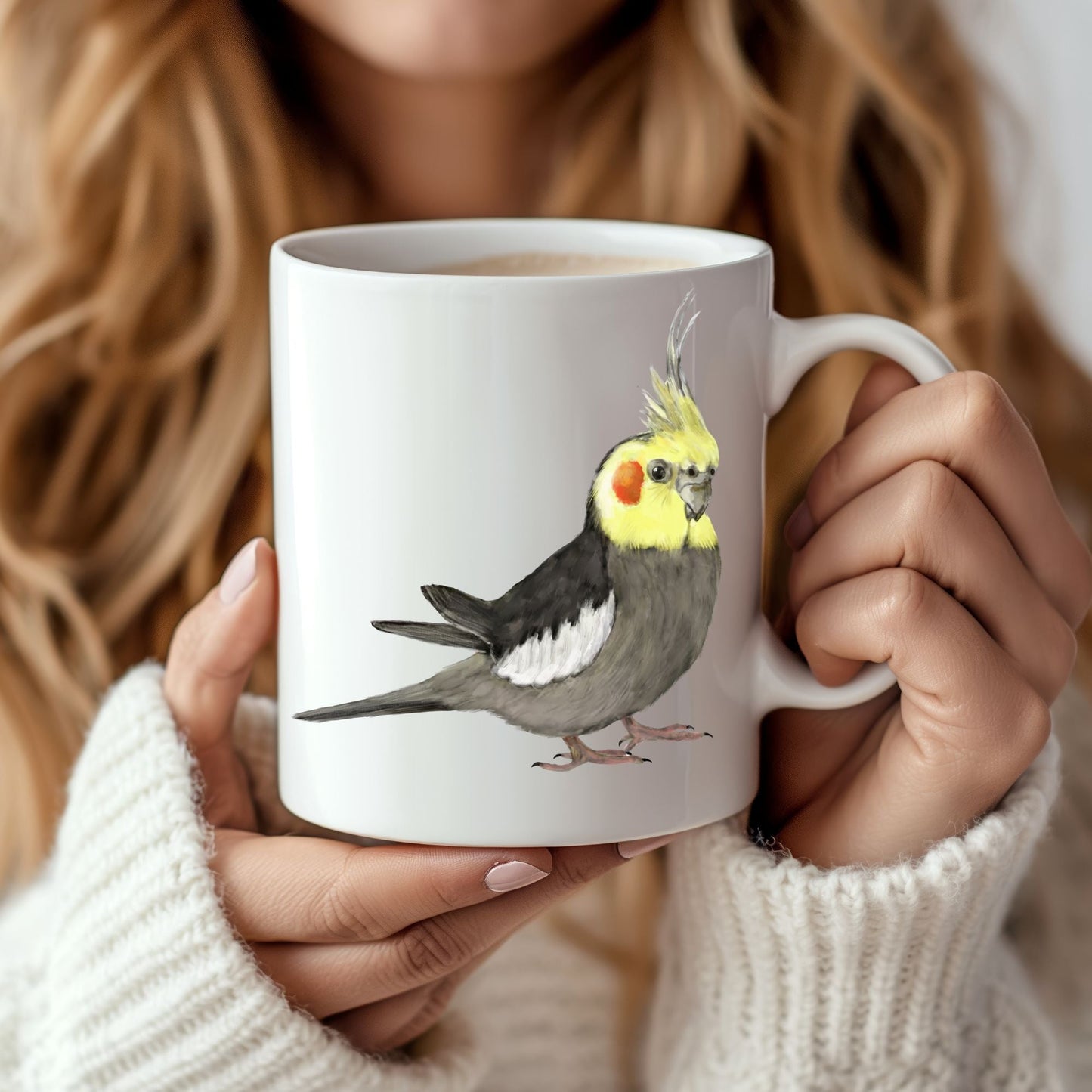 Cockatiel Mug - MerikaArt