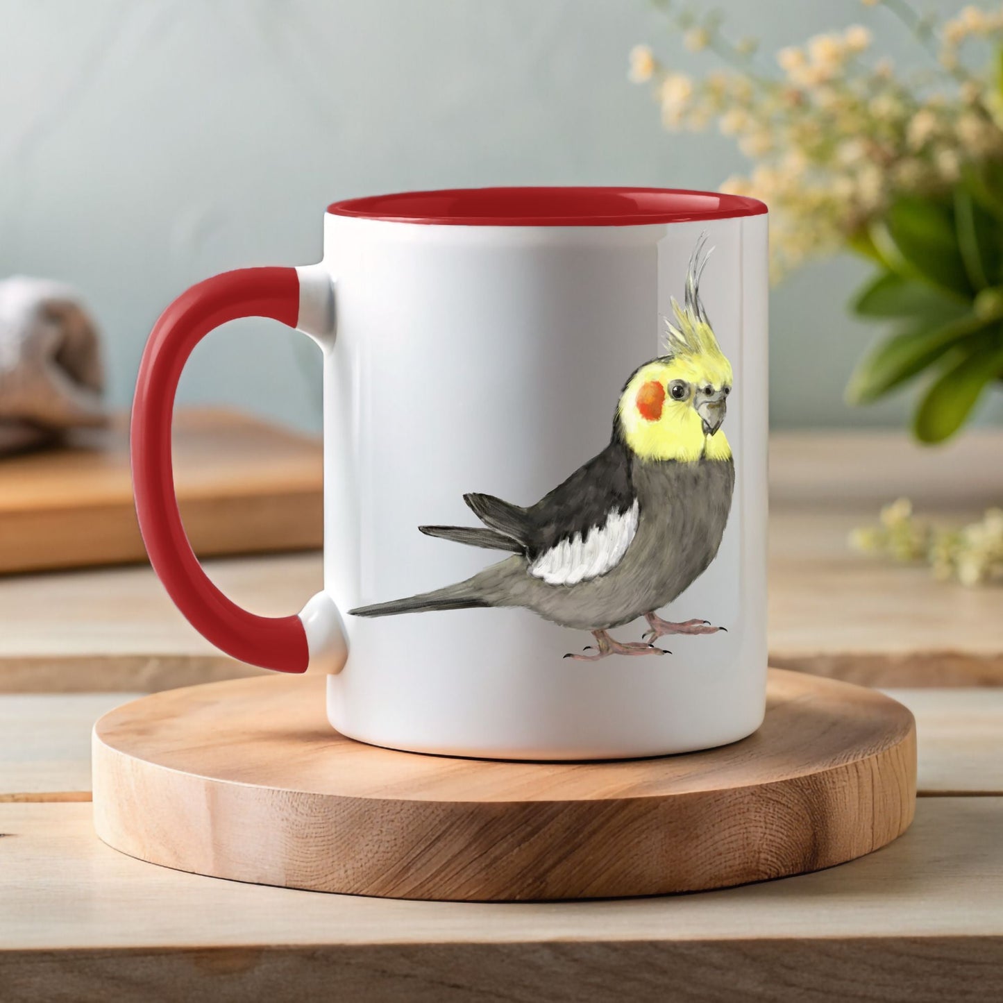 Cockatiel Mug - MerikaArt