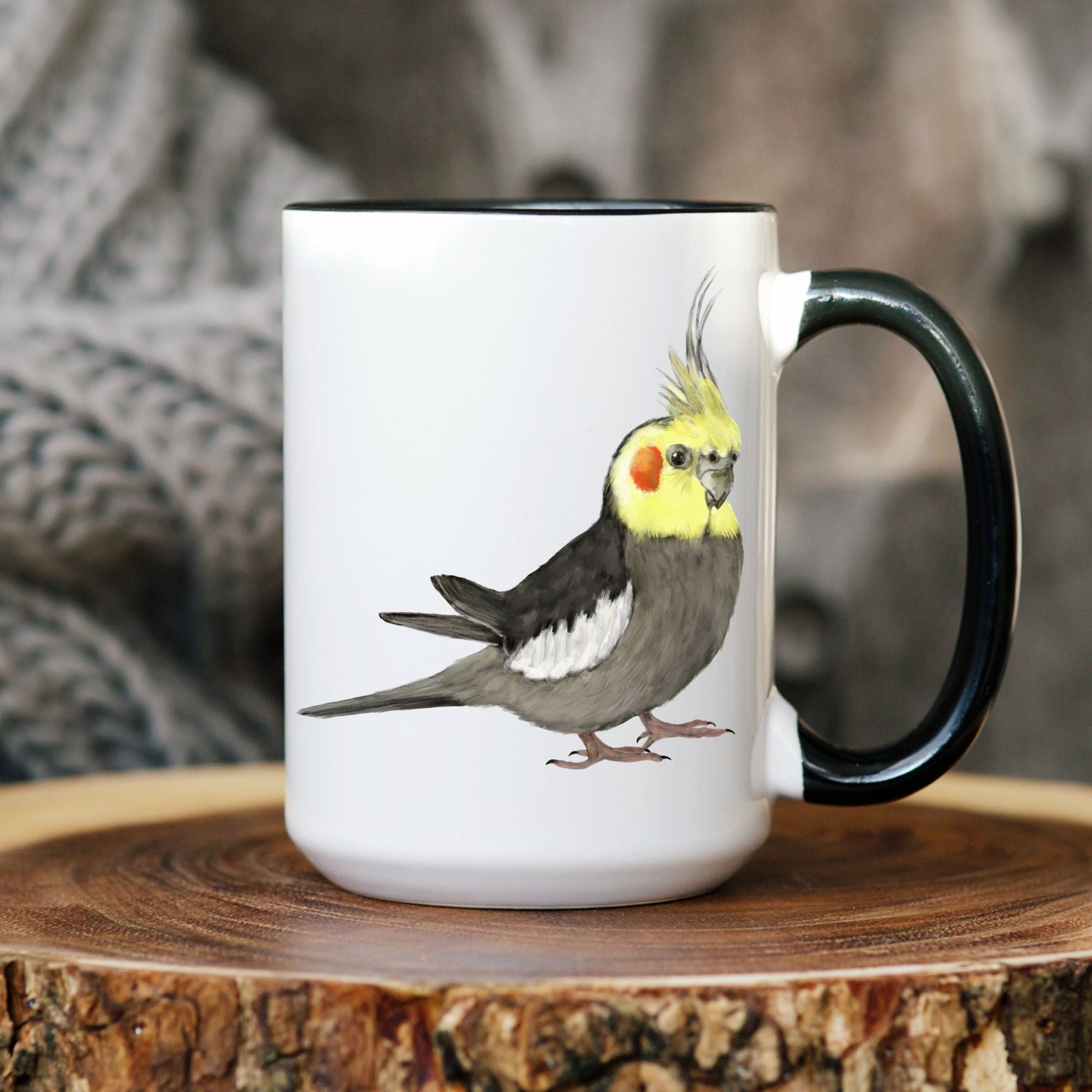 Cockatiel Mug - MerikaArt
