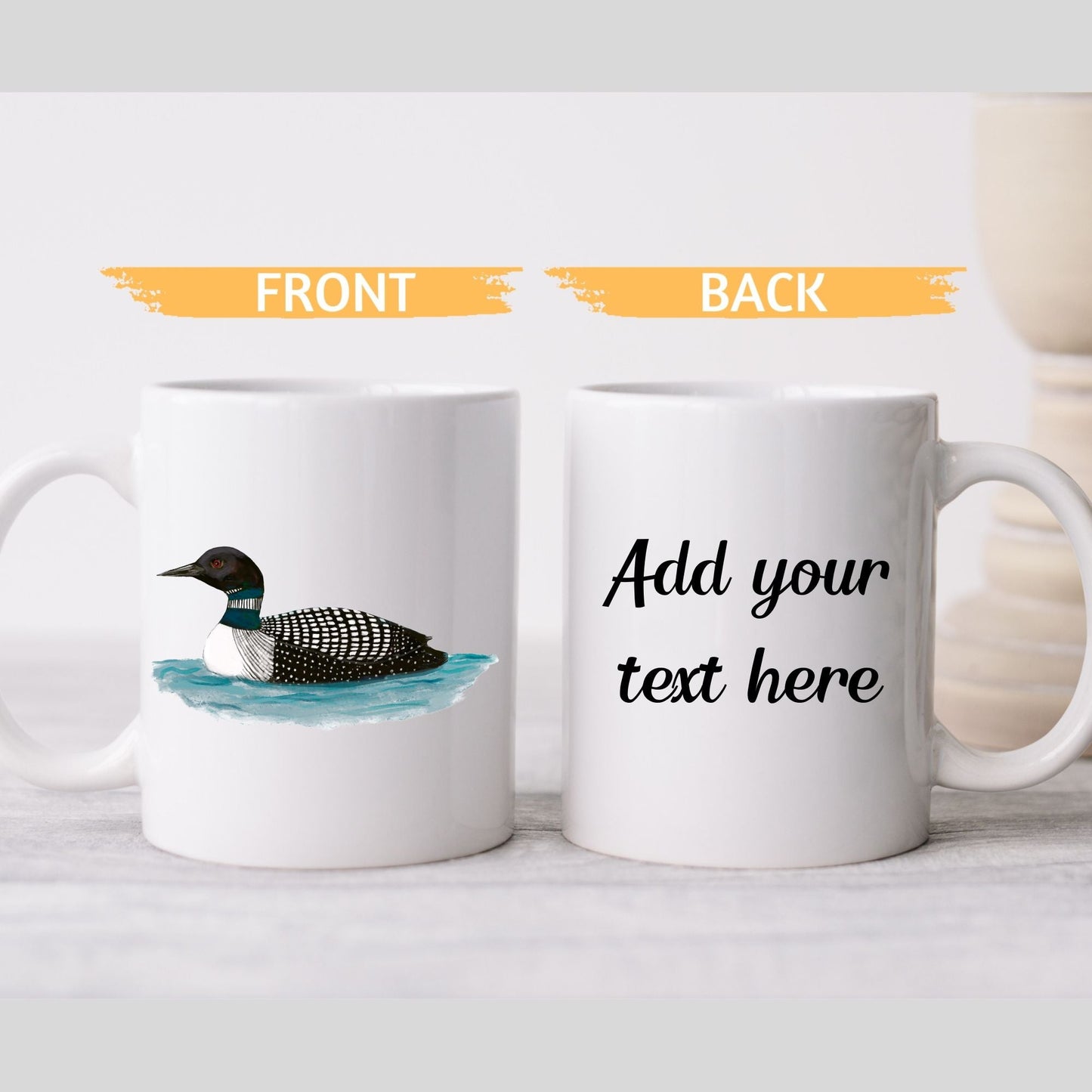 Common Loon Mug - MerikaArt