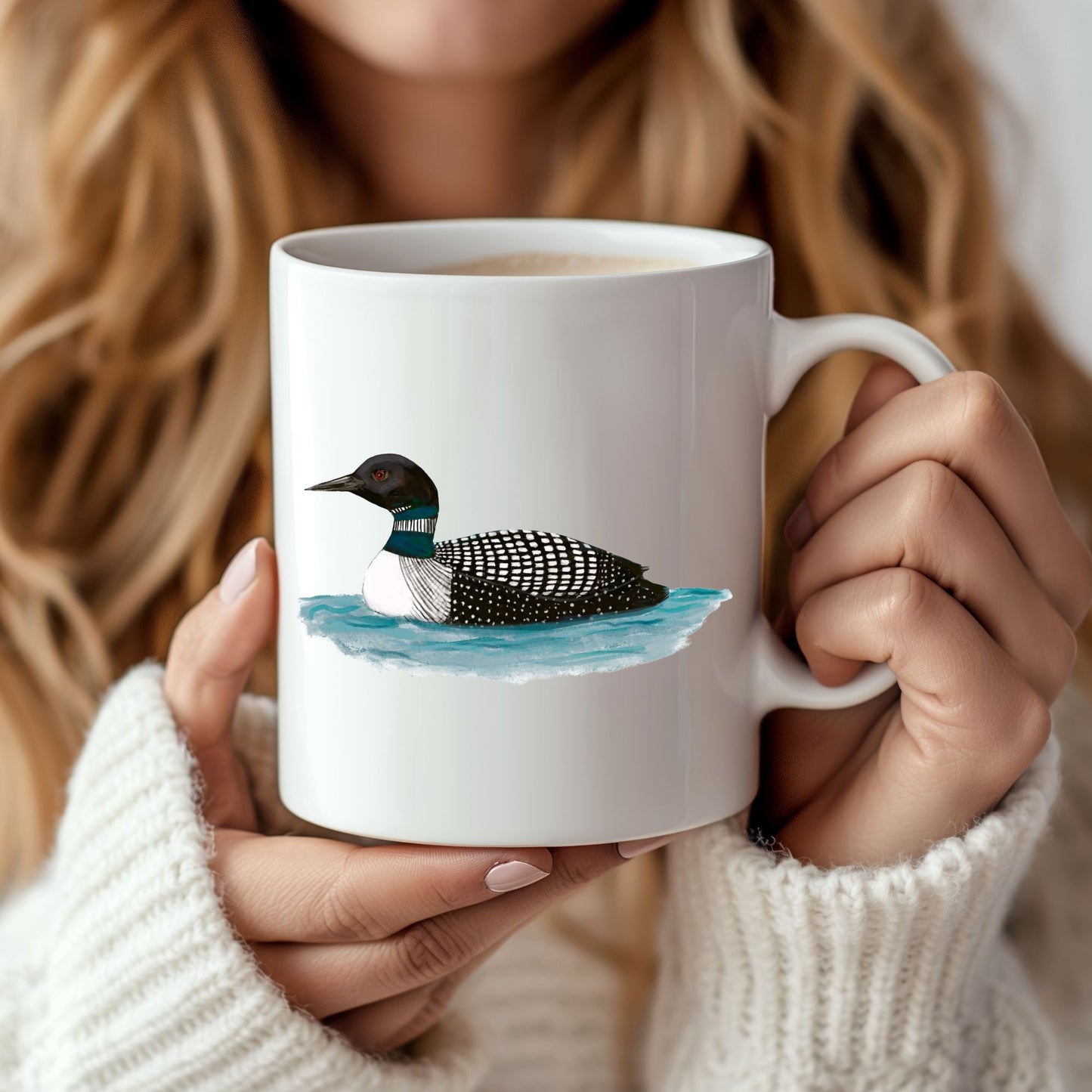 Common Loon Mug - MerikaArt