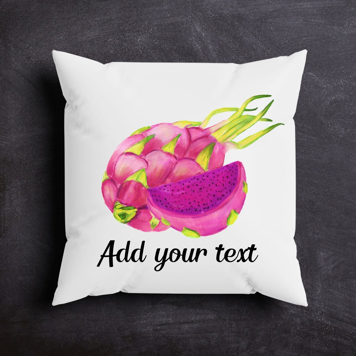 Dragon Fruit Pillow - MerikaArt