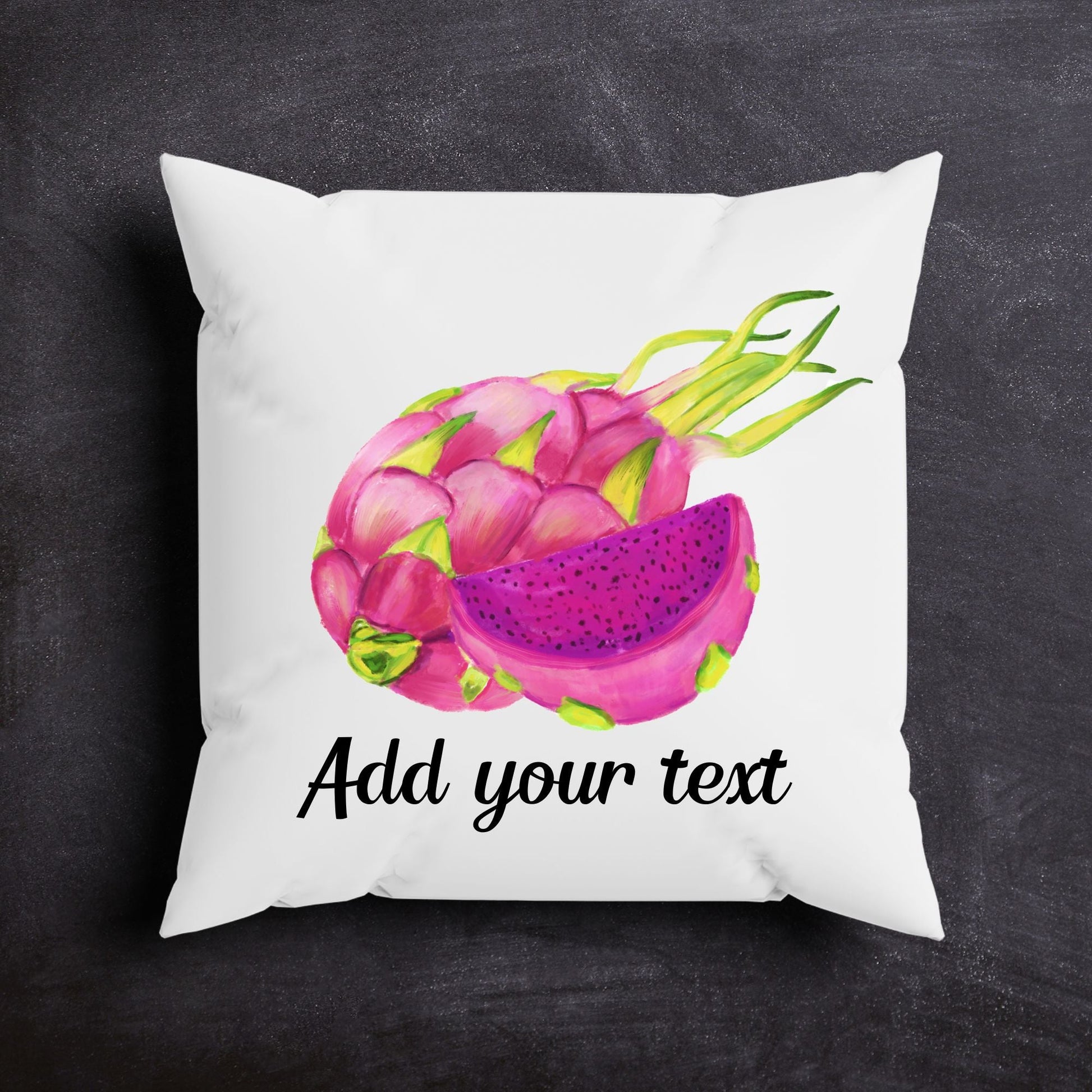 Dragon Fruit Pillow - MerikaArt