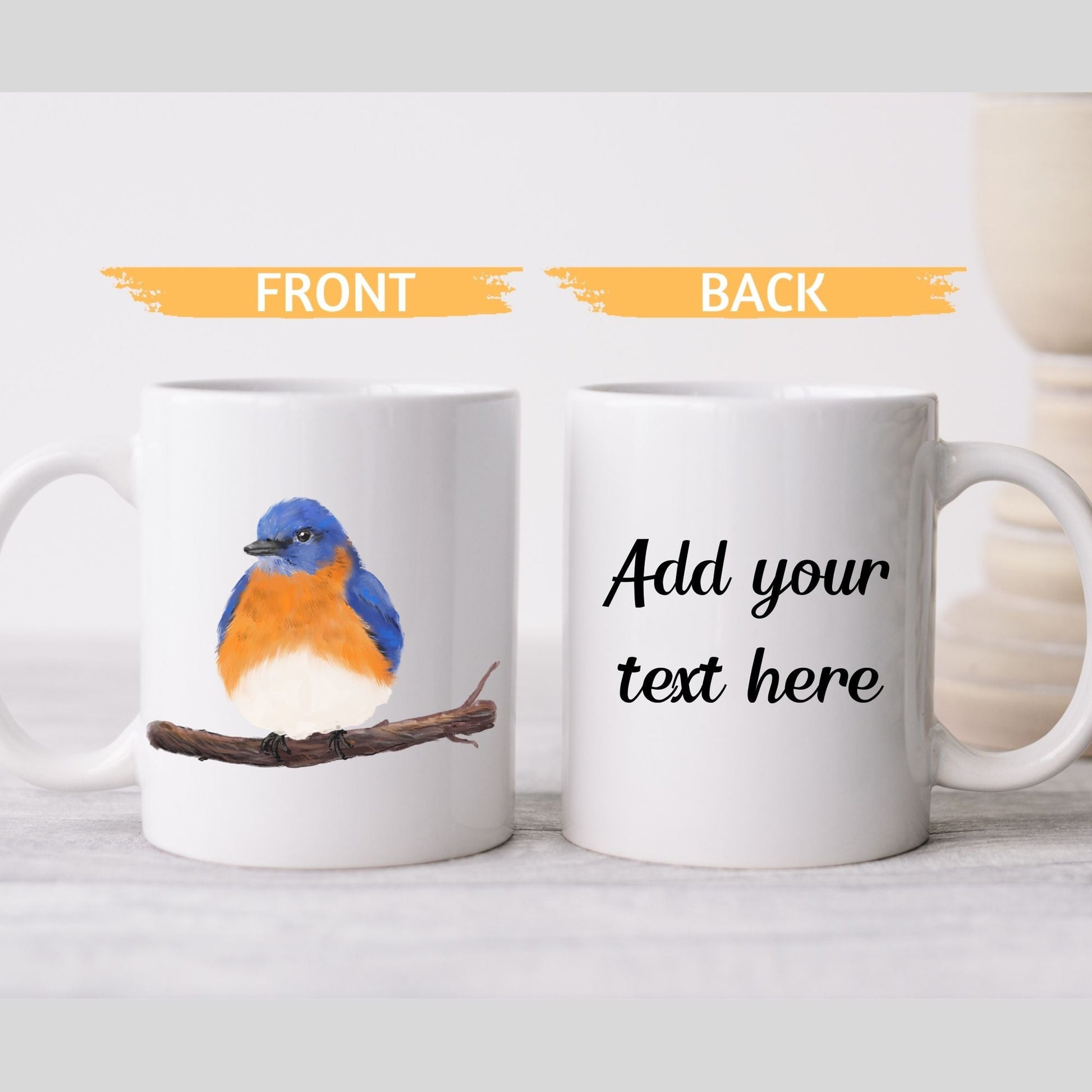 Eastern Bluebird Mug - MerikaArt