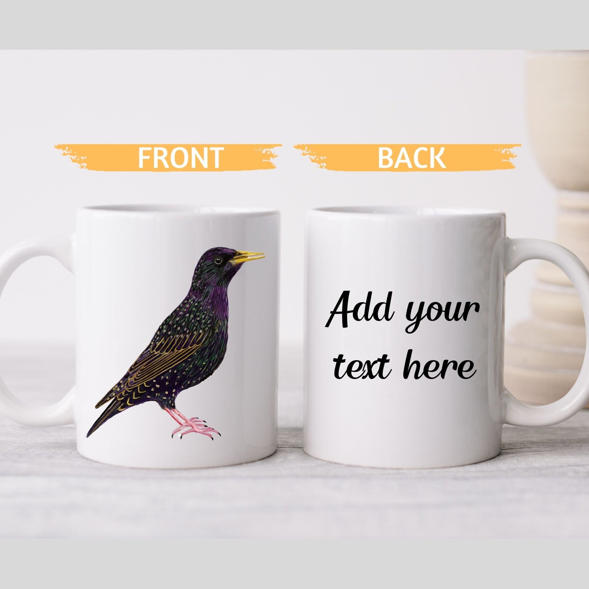 European Starling Mug - MerikaArt