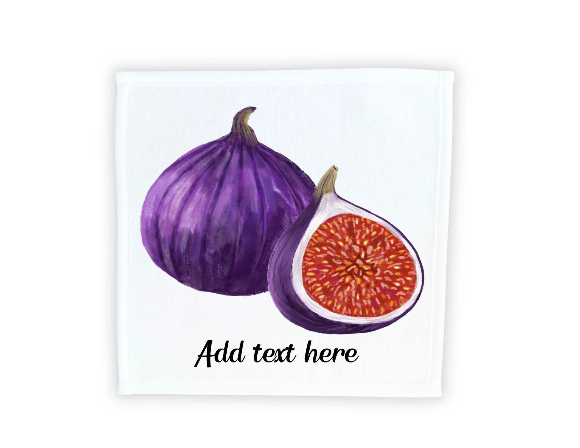 Fresh Fig Washcloth - MerikaArt