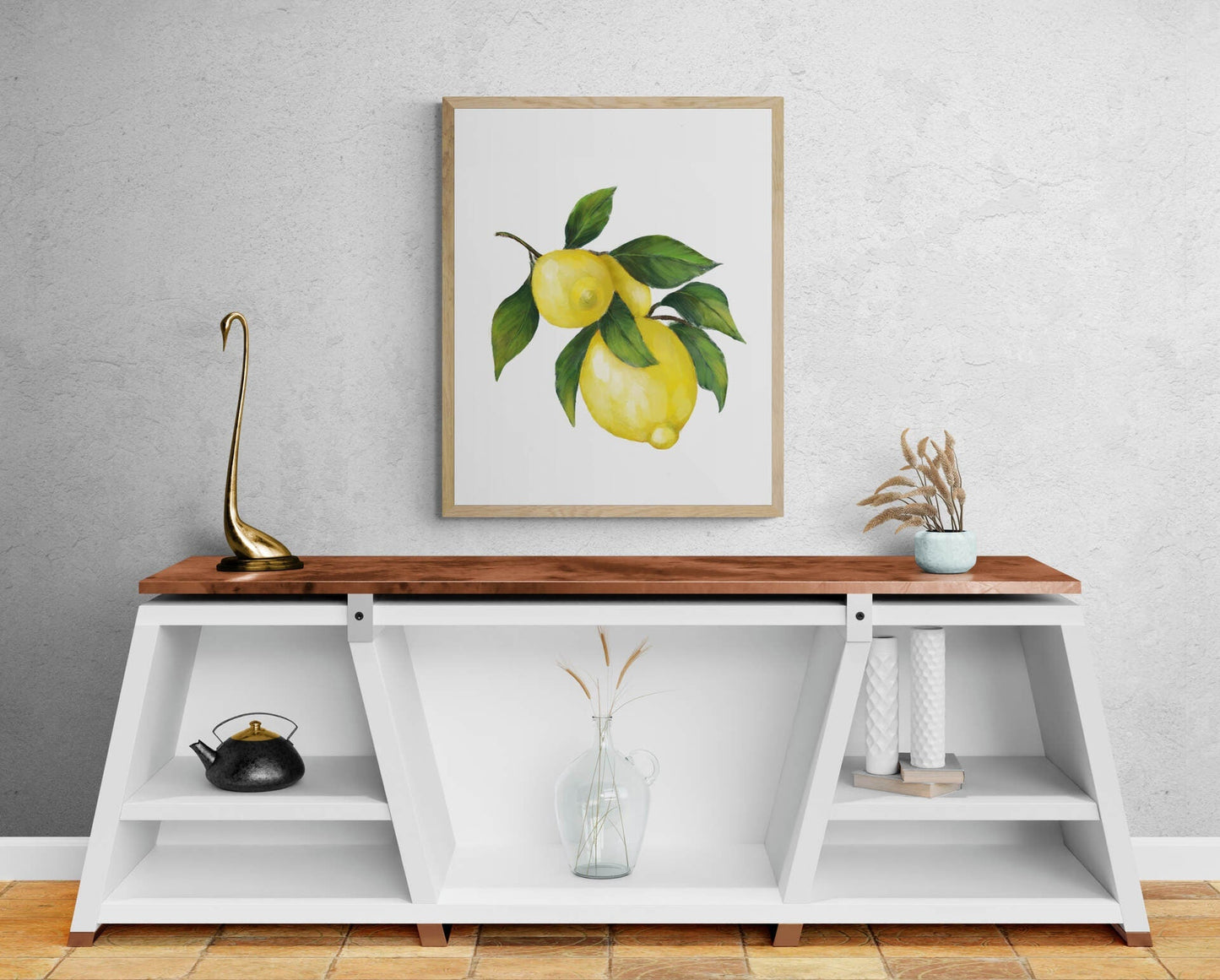 Fresh Lemon Art Print - MerikaArt