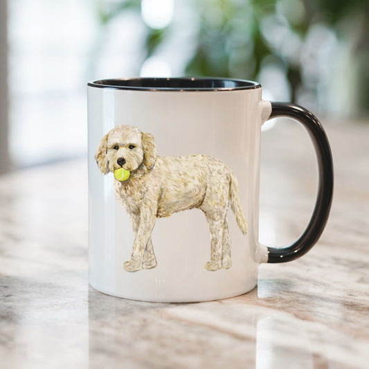 Goldendoodle Mug - MerikaArt