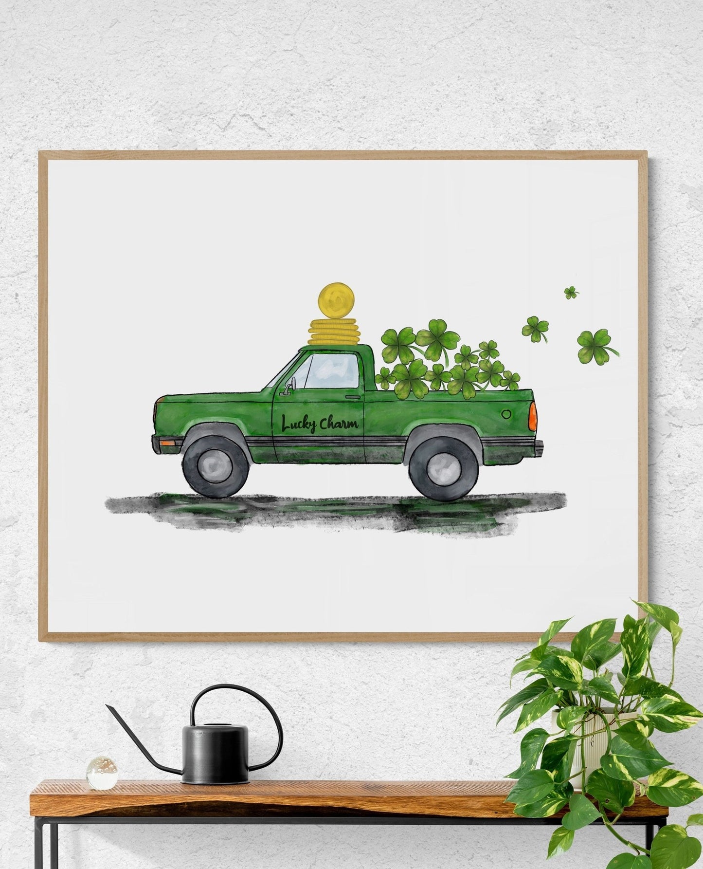 Happy St Patricks Day Print - MerikaArt