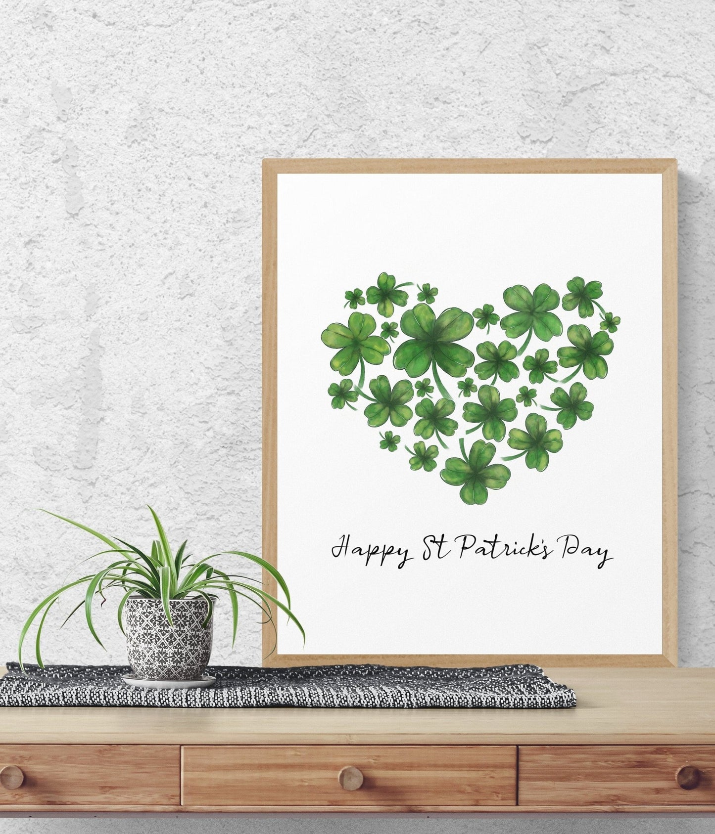 Happy St Patricks Day Print - MerikaArt