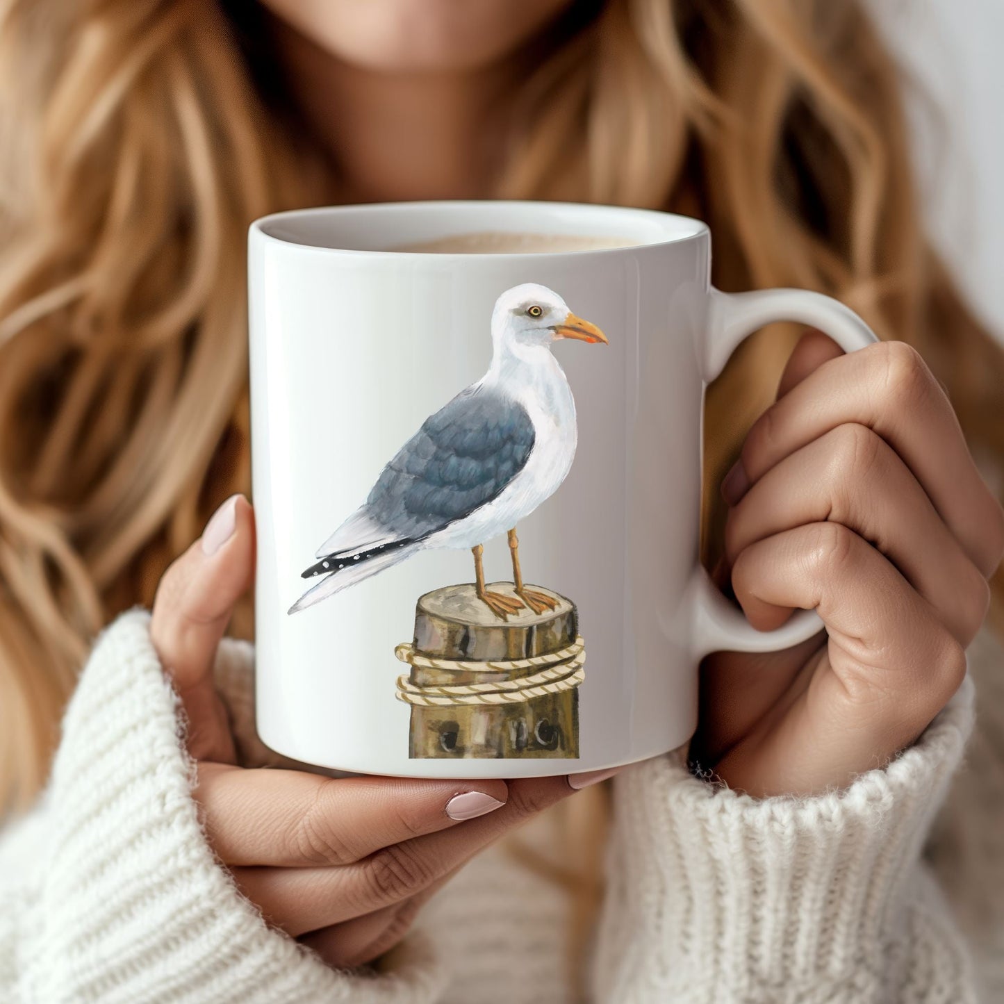 Herring Gull Mug - MerikaArt